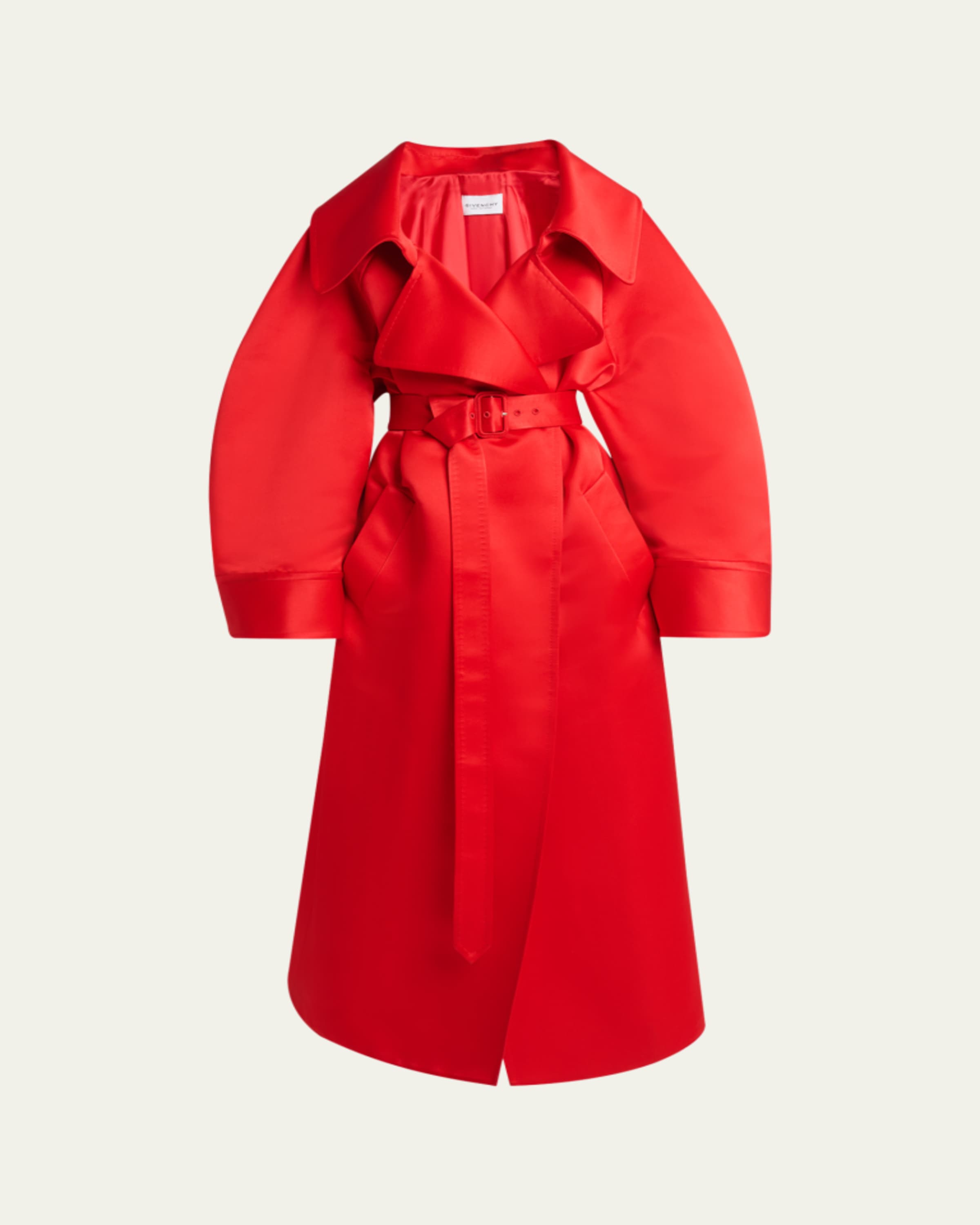 Givenchy Off-The-Shoulder Double-Breasted Cocoon Jacket - Bergdorf