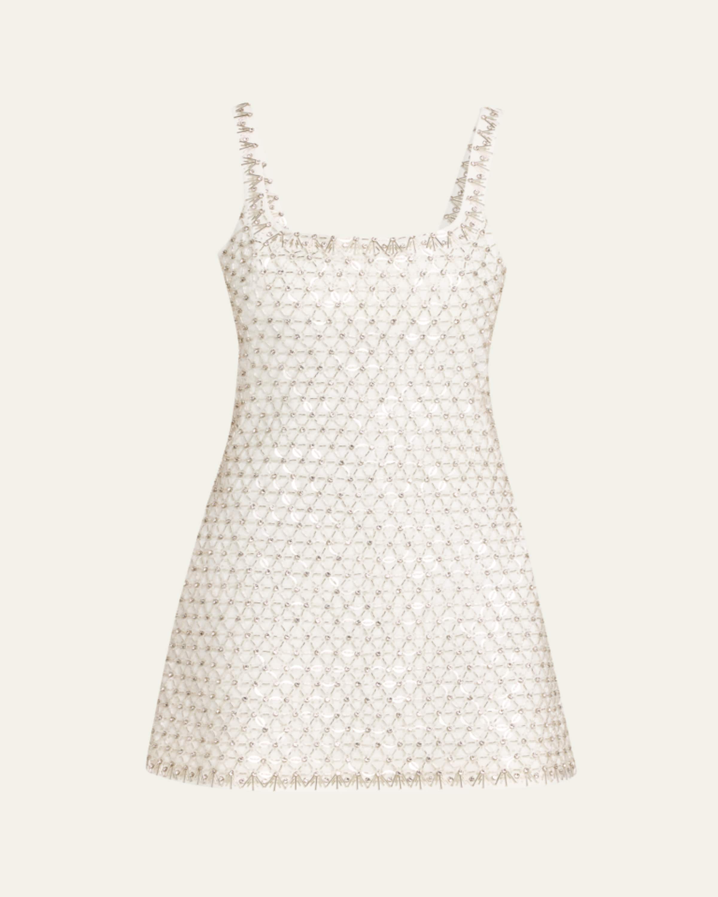 cara cara alba mini dress Alba Silk Mini Dress