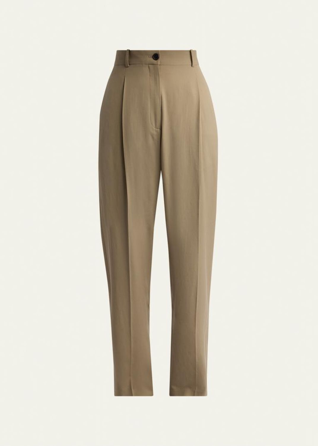 THE ROW Felicita Double Pleated Wide-Leg Tuxedo Pants - Bergdorf 