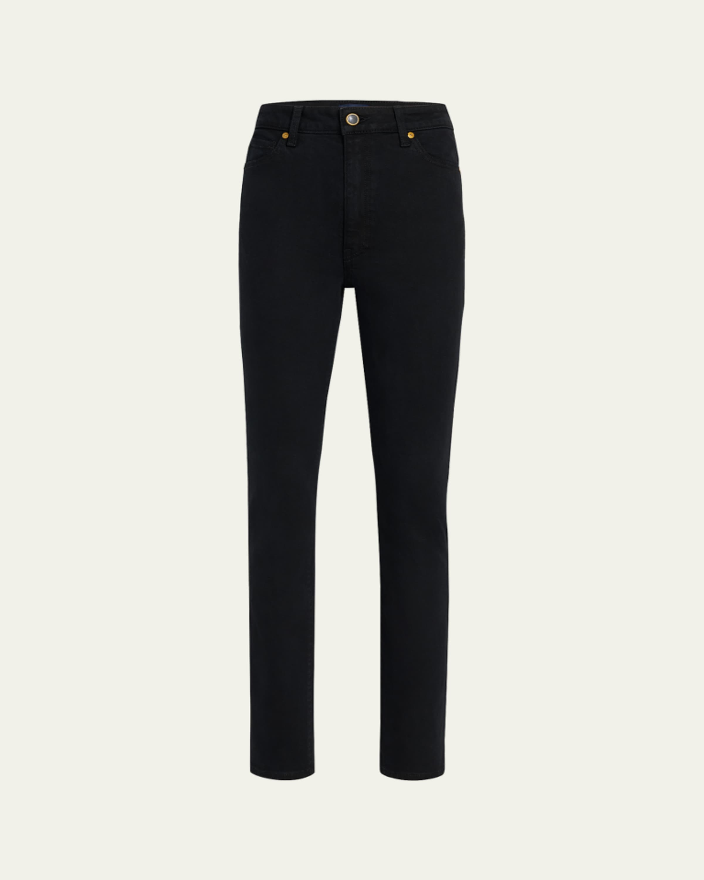 Khaite Danielle Straight Leg Jeans - Bergdorf Goodman