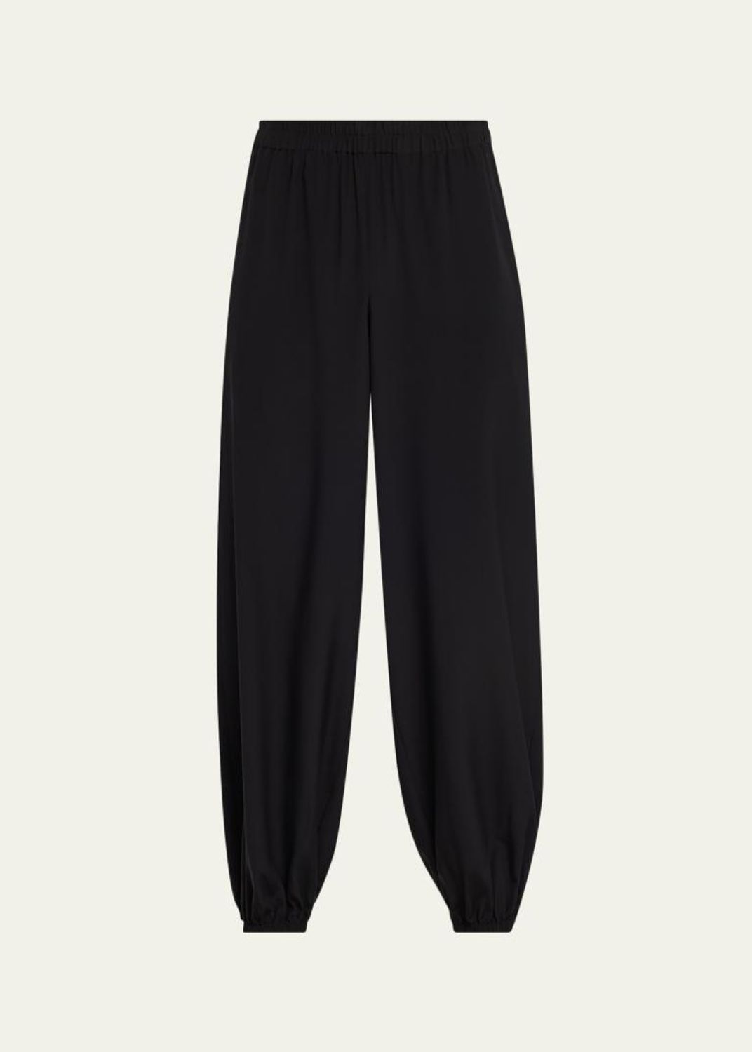 Lisa Yang Azaria Cashmere Barrel-Leg Ankle Cargo Trousers