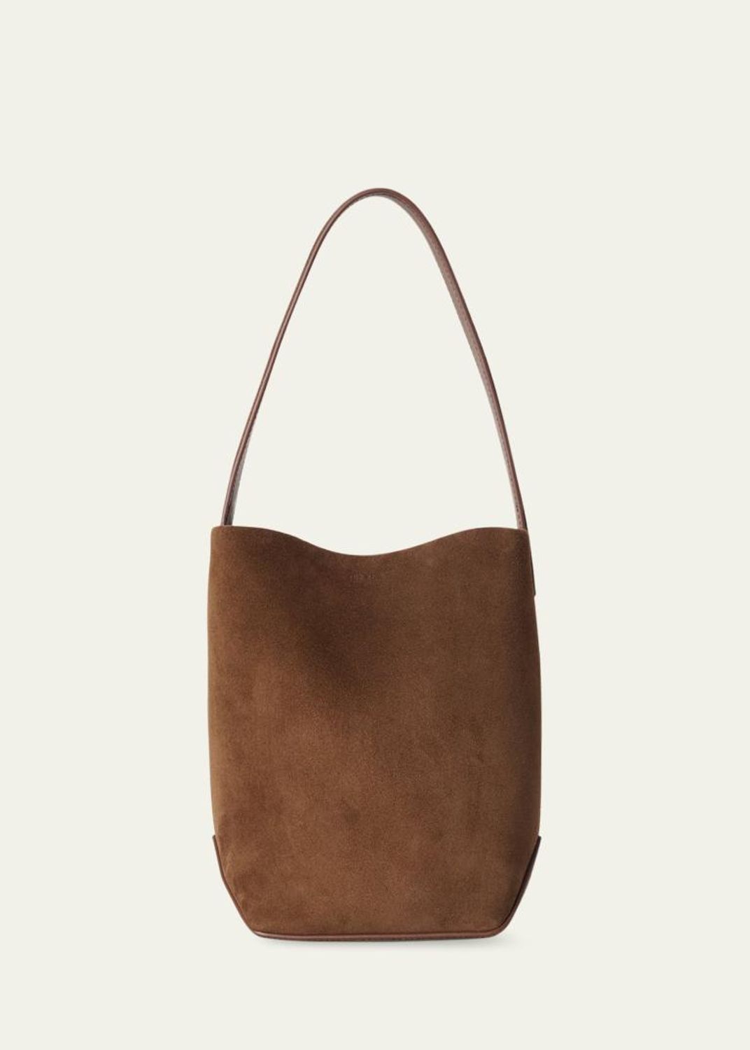 The Row Park Medium North-South Tote Bag in Suede - Bergdorf Goodman