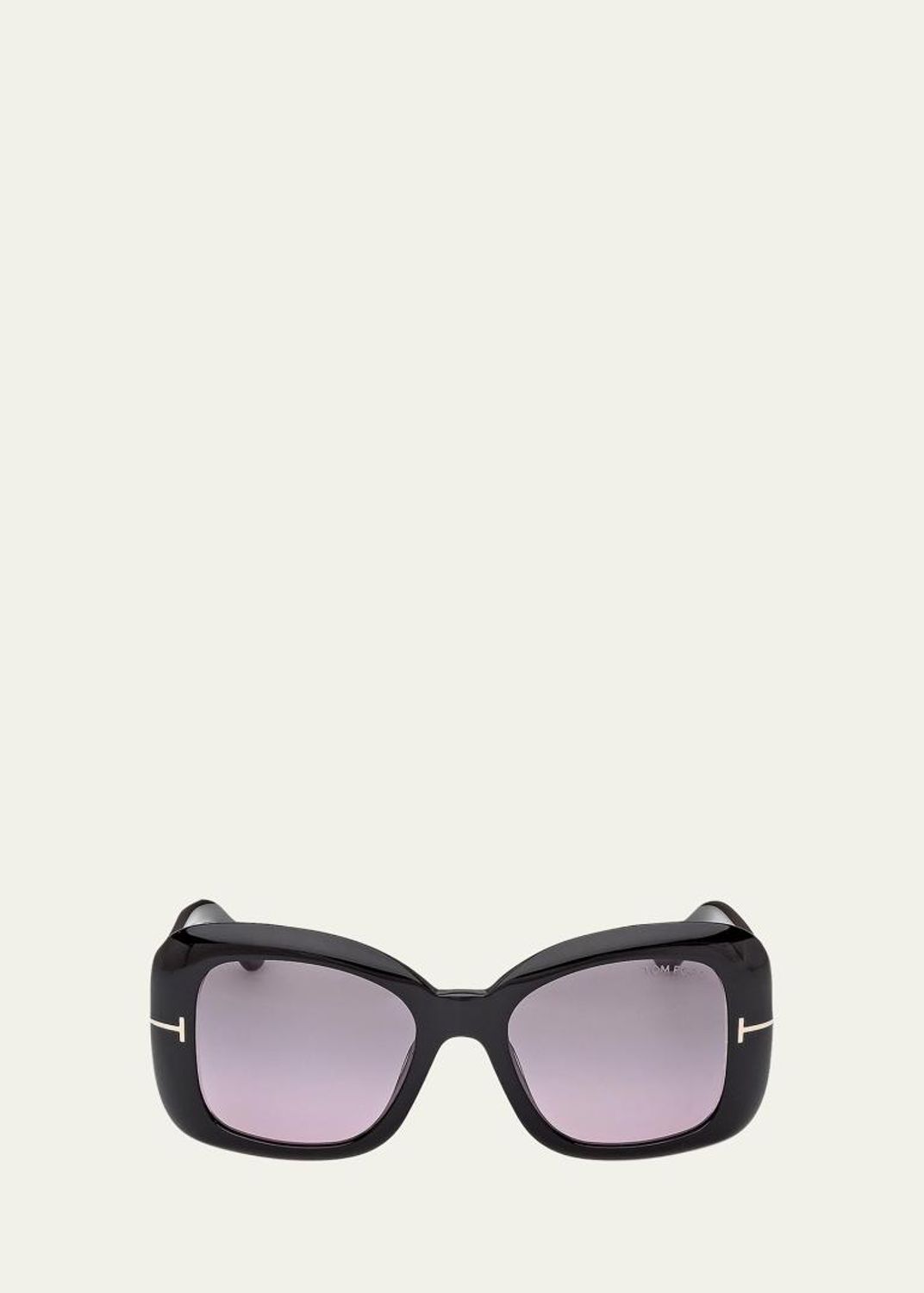 TOM FORD Signature T Acetate Cat-Eye Sunglasses - Bergdorf Goodman