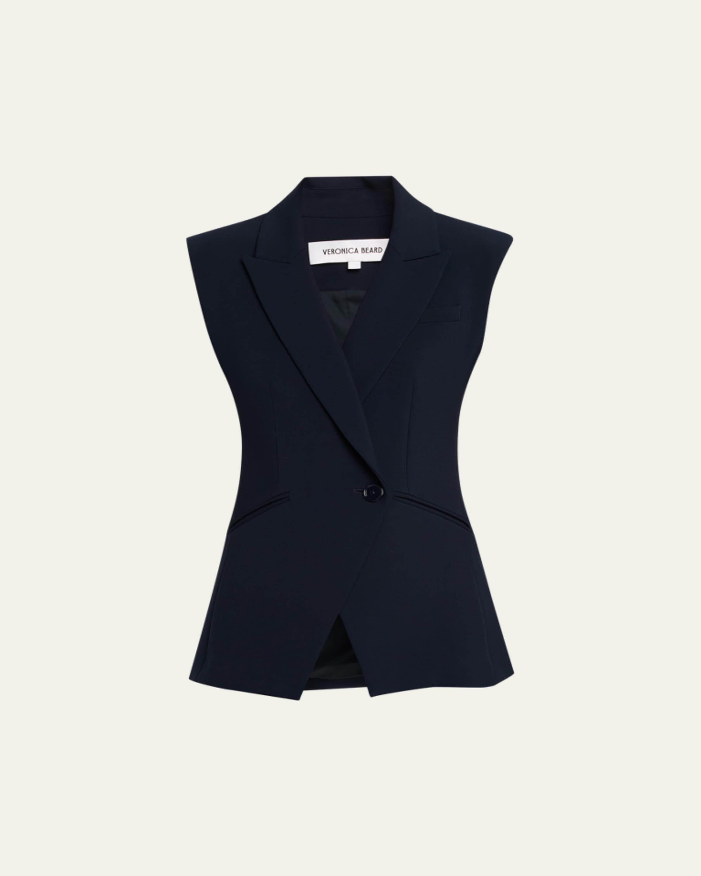 Veronica Beard Jessup Tailored Vest - Bergdorf Goodman