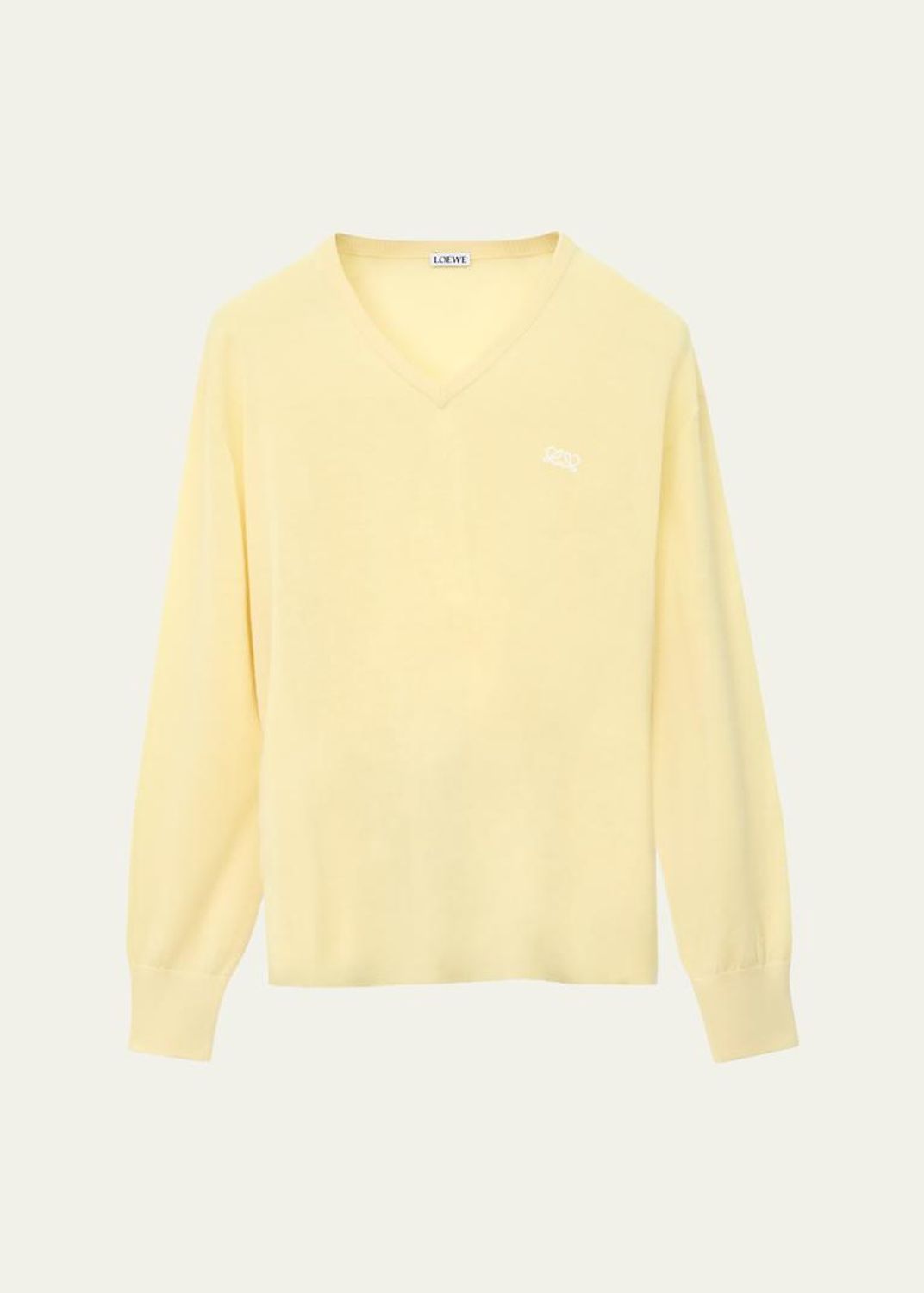 LOEWE Oversized Cashmere Polo Sweater - Bergdorf Goodman