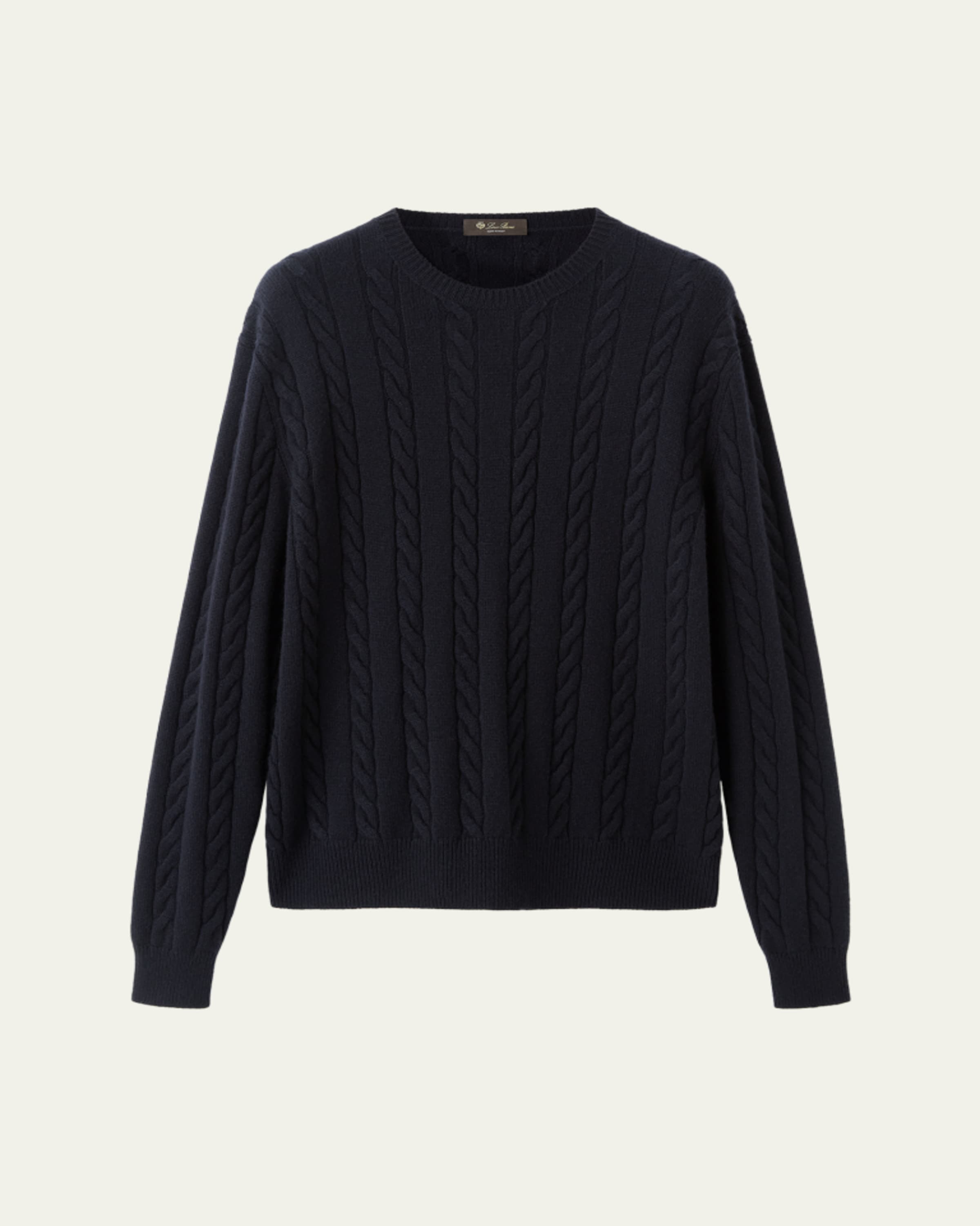 Helmut Lang Men's HL Logo Crewneck Sweater - Bergdorf Goodman