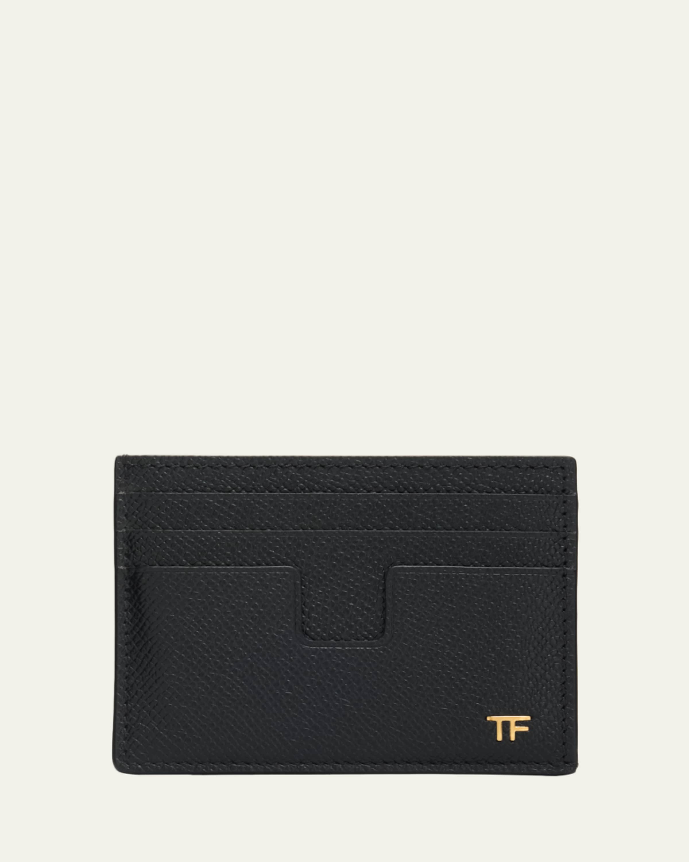 TOM FORD Men's T Line Alligator-Print Card Holder - Bergdorf Goodman