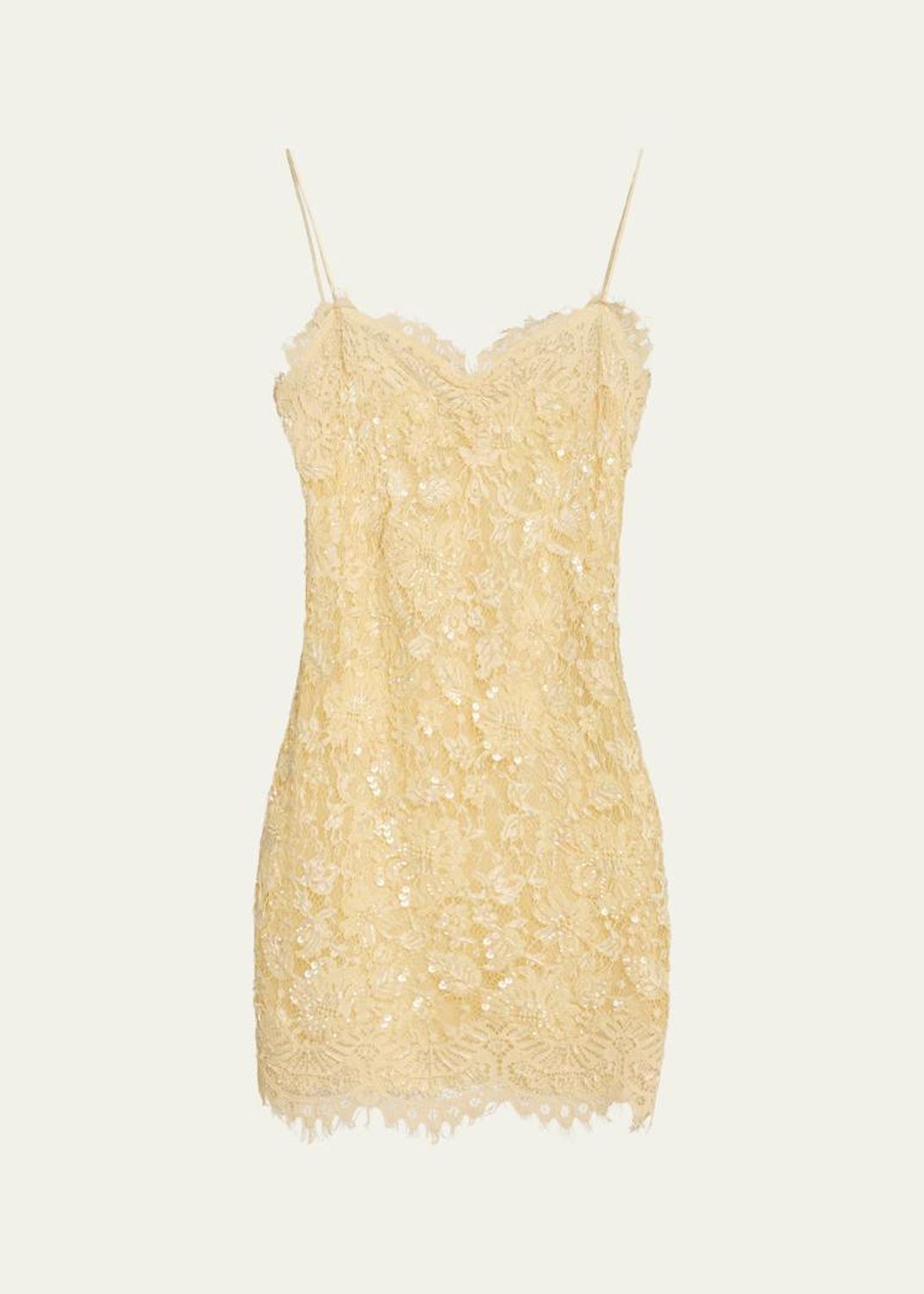 Cara Cara Orel Crochet Mini Dress - Bergdorf Goodman