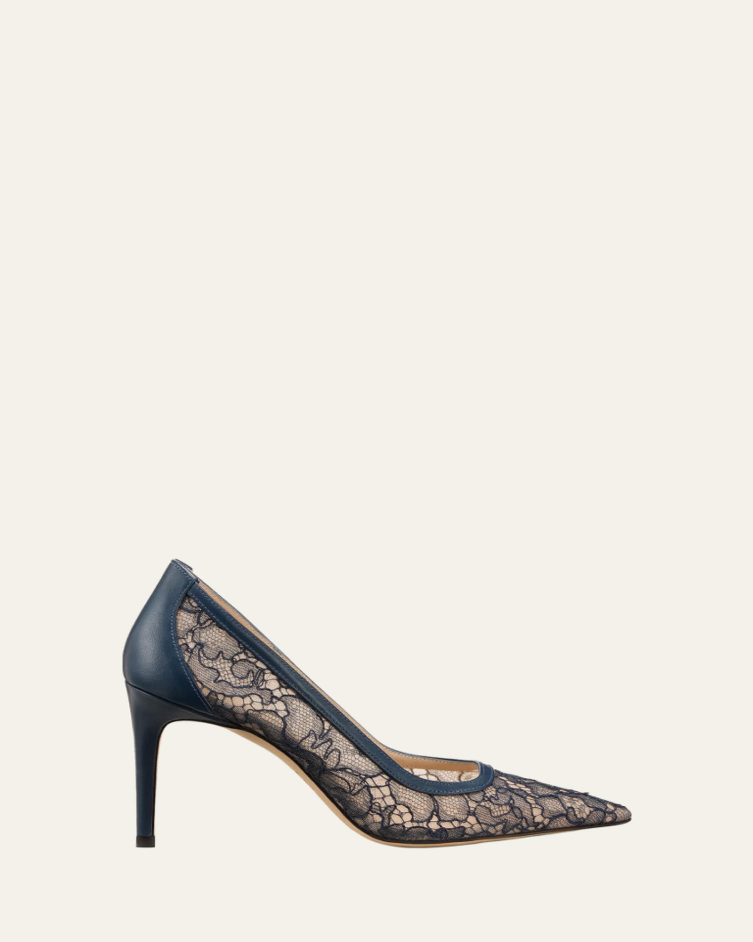 Stuart Weitzman Stuart Power 85 Leather Pumps - Bergdorf Goodman