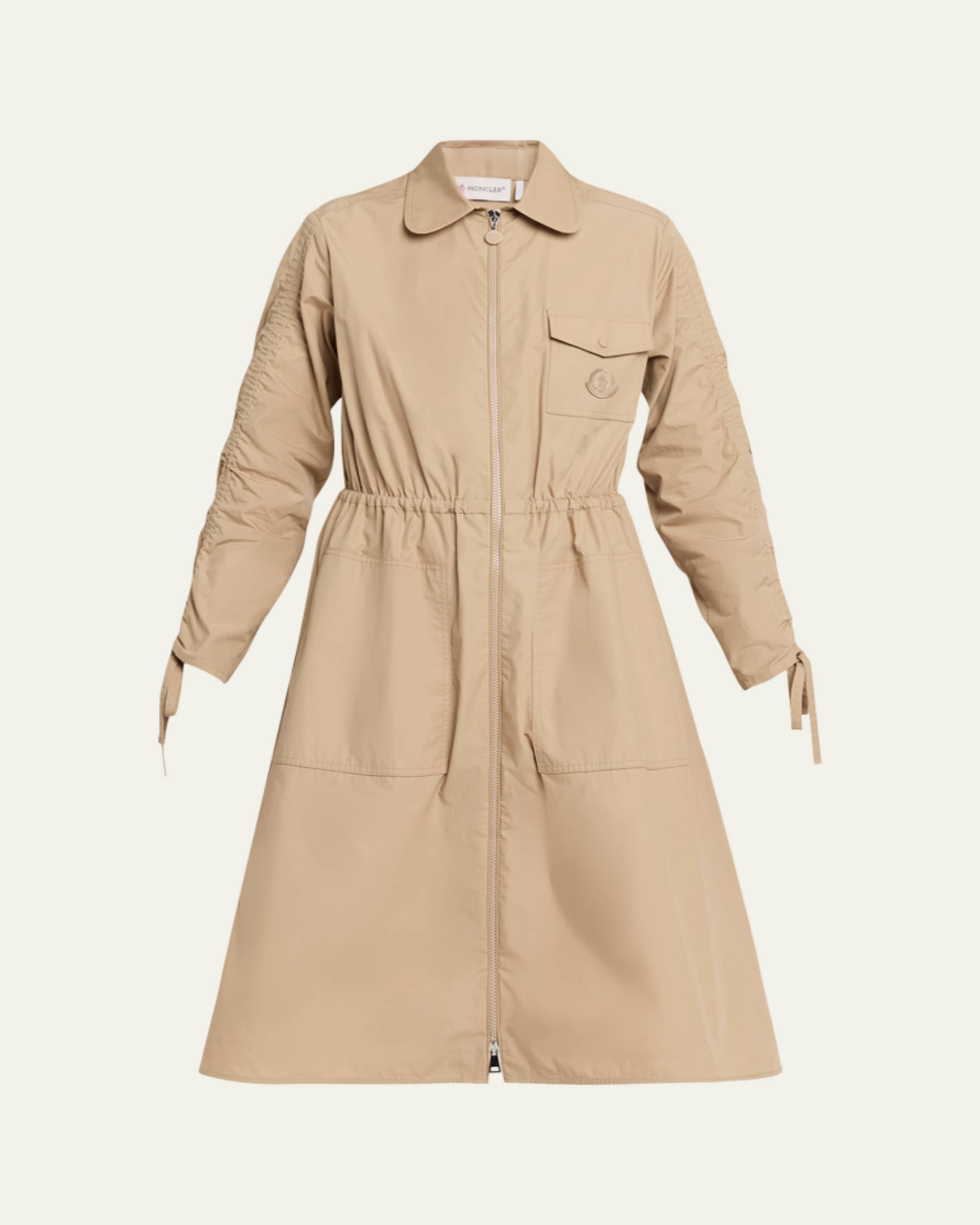 Moncler Cotton Poplin Shirtdress - Bergdorf Goodman
