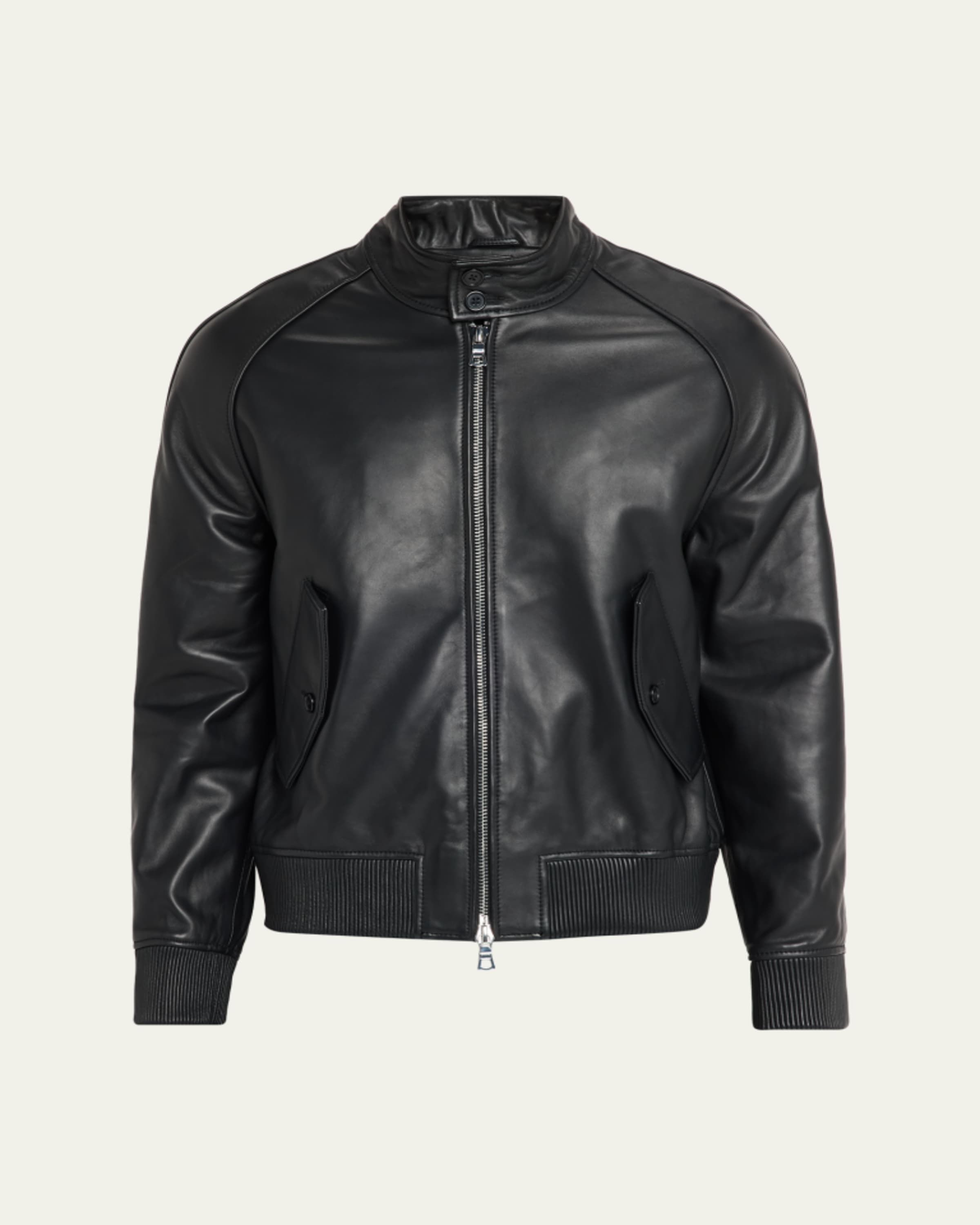 Amiri Men's MA Quad Leather Work Jacket - Bergdorf Goodman