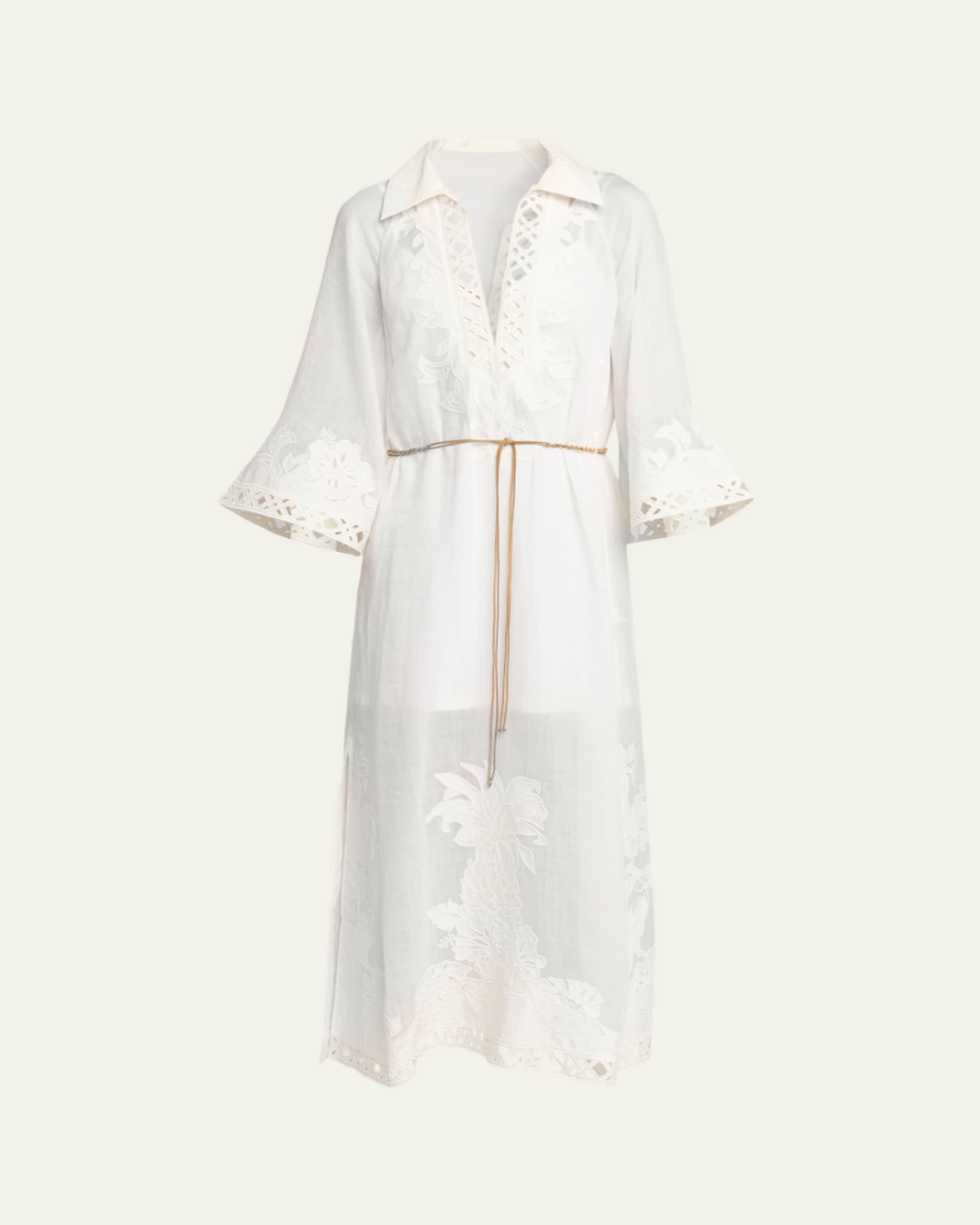 zimmermann silk flutter dress Zimmermann Luna Flutter Dress | Print | Size 0P