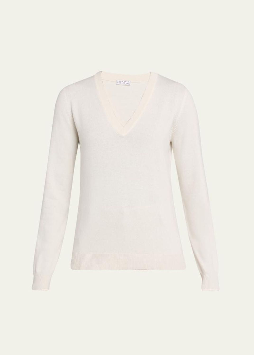 Prada Cashmere Long-Sleeve Cropped Polo Sweater - Bergdorf Goodman