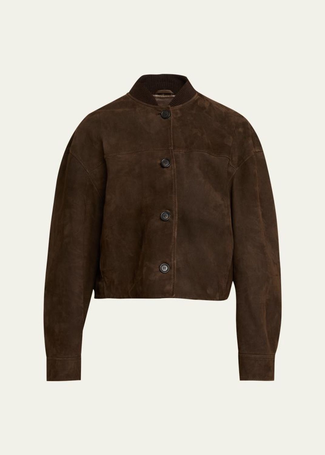 Balmain Fitted Lambskin Leather Jacket - Bergdorf Goodman