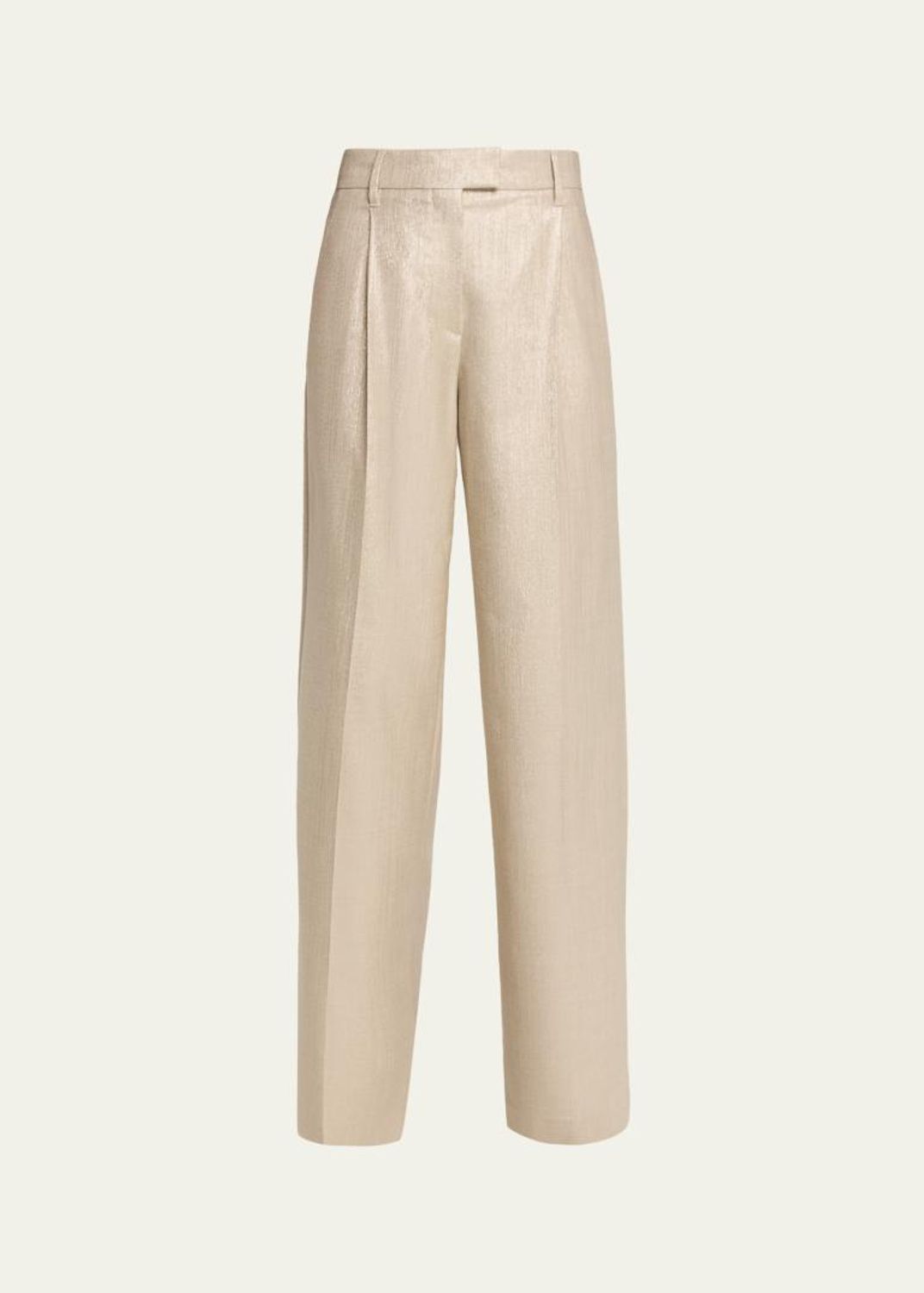 Prada Drawstring Cotton-Linen Pants - Bergdorf Goodman