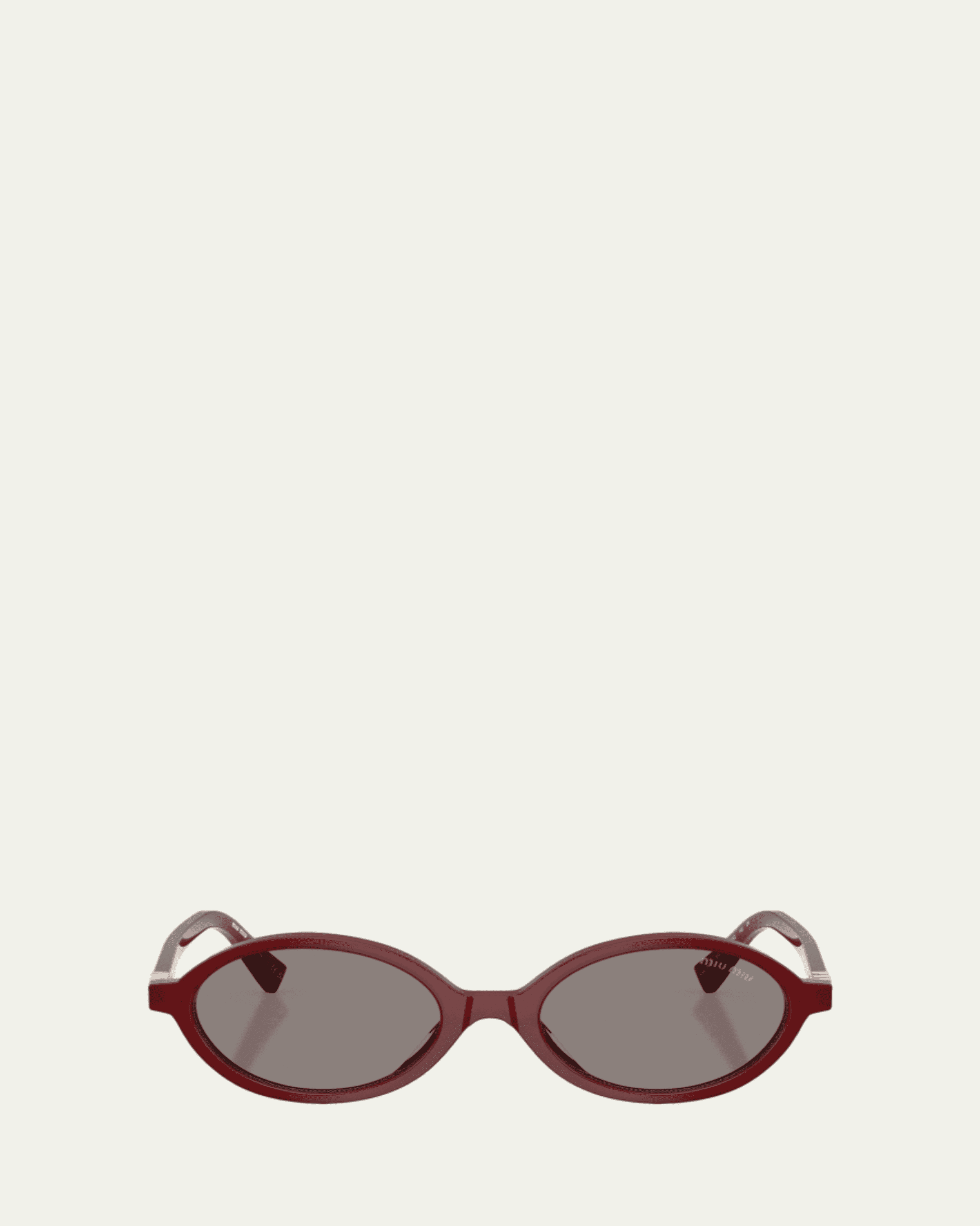 Miu Miu 55MM Oval Sunglasses - Bergdorf Goodman