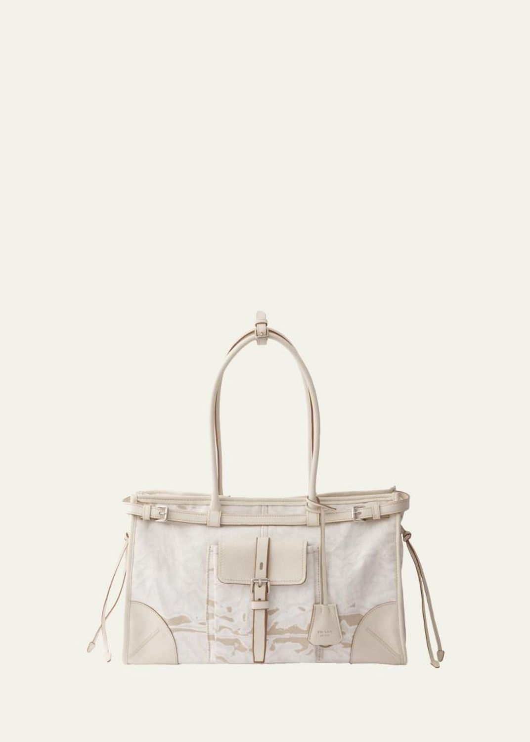 Prada Explore Medium Leather Tote Bag - Bergdorf Goodman
