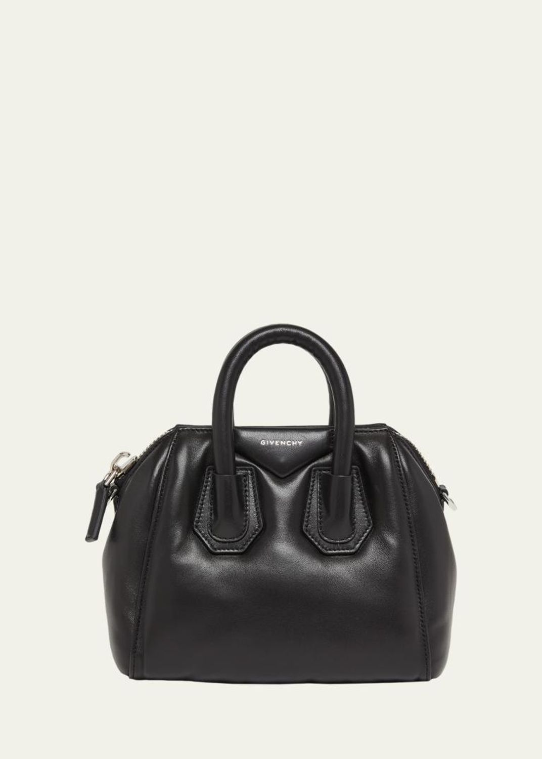 GIVENCHY Antigona Mini ショルダーバッグ Givenchy Antigona Mini Top Handle Bag in Grained Leather