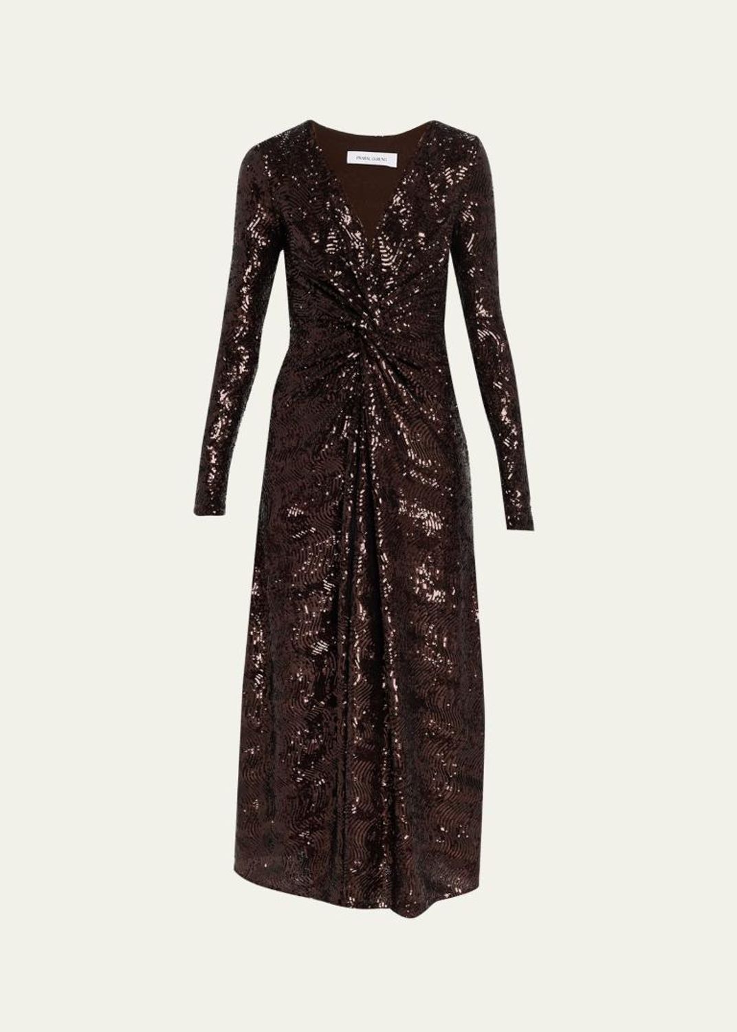 MARIA MCMANUS Double Keyhole Knit Midi Dress - Bergdorf Goodman