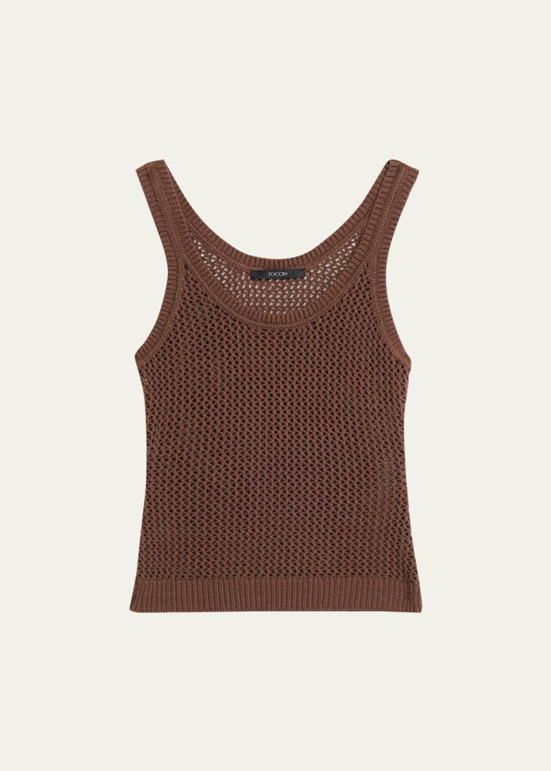 Toteme Crinkled Knit Tank Top - Bergdorf Goodman