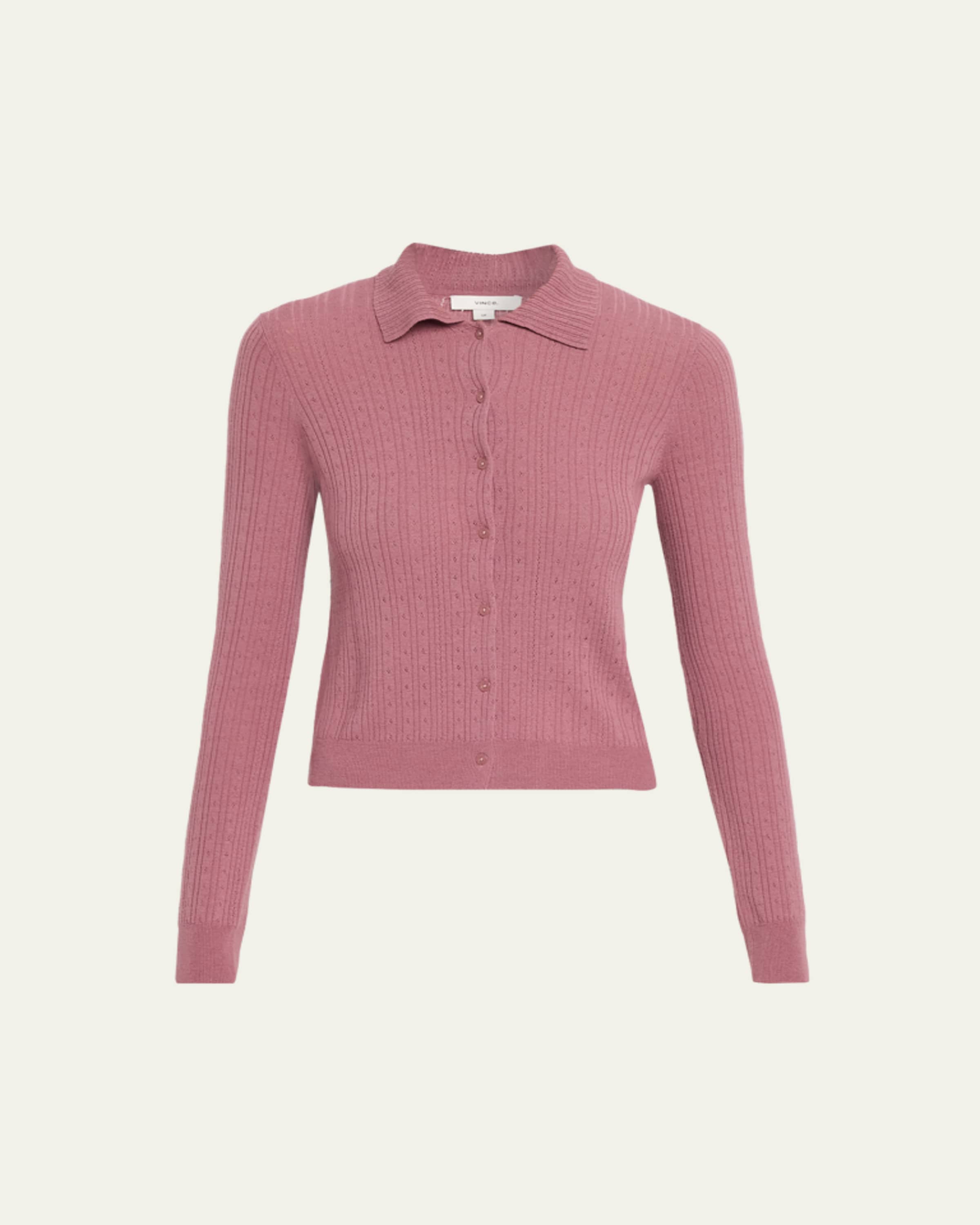 RE/DONE Cashmere Cable-Knit Cardigan - Bergdorf Goodman