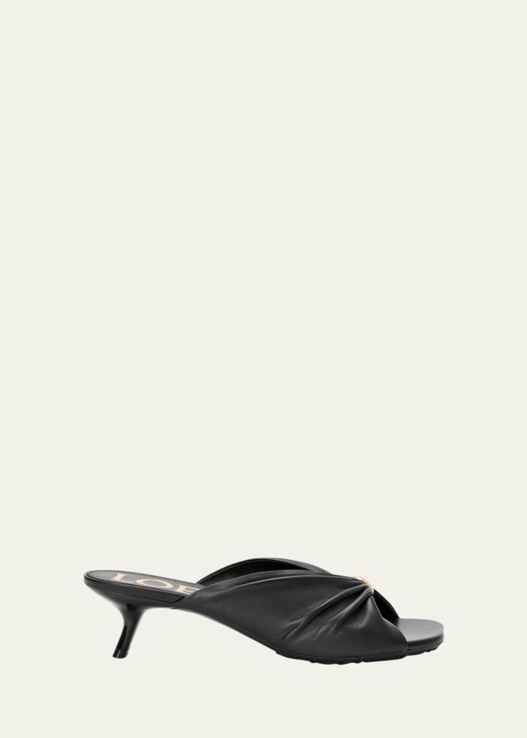 LOEWE x Paula's Ibiza Petal Anagram Crochet Flat Slide Sandals