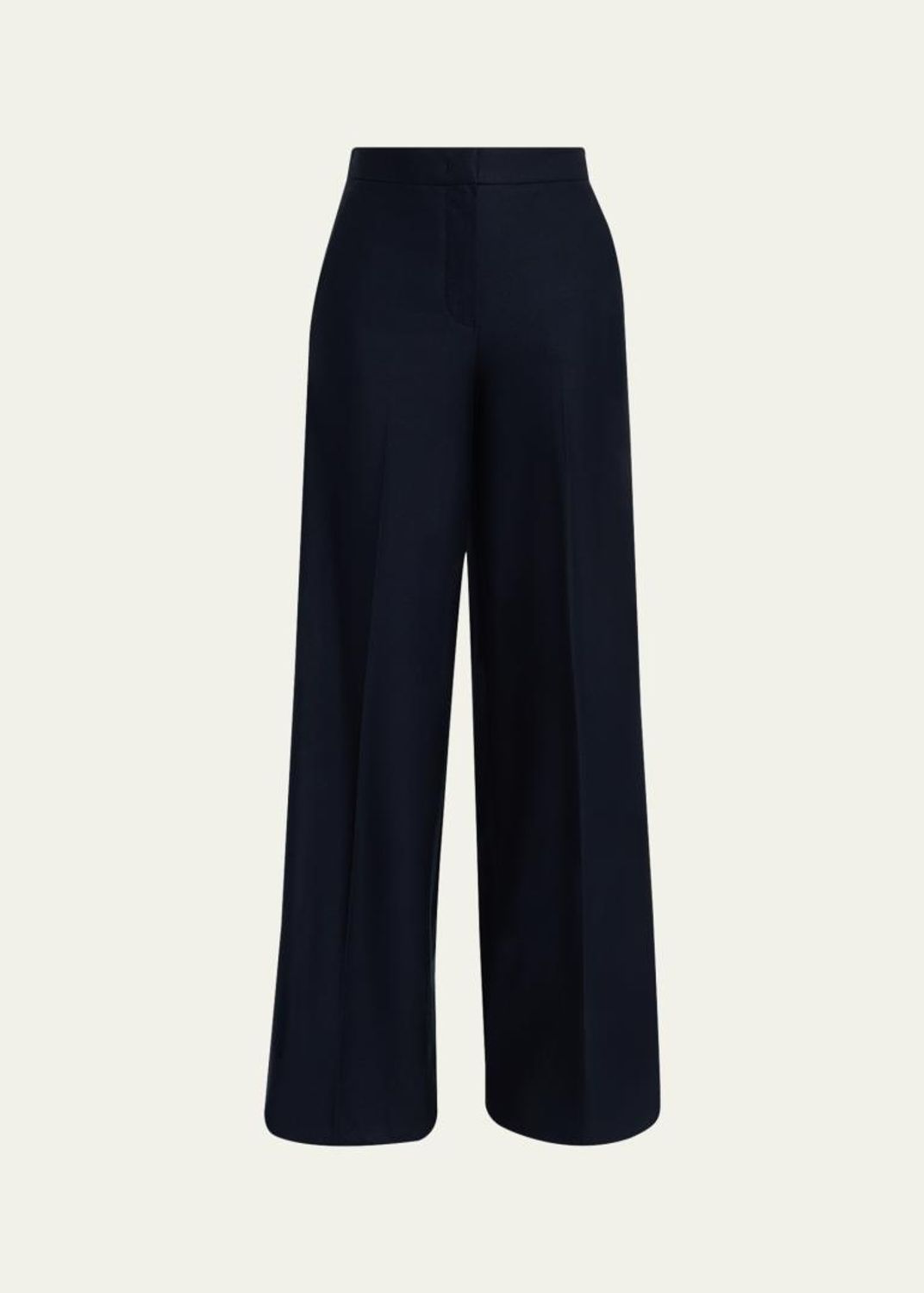 Jil Sander Pleated Cotton Wide-Leg Trousers - Bergdorf Goodman