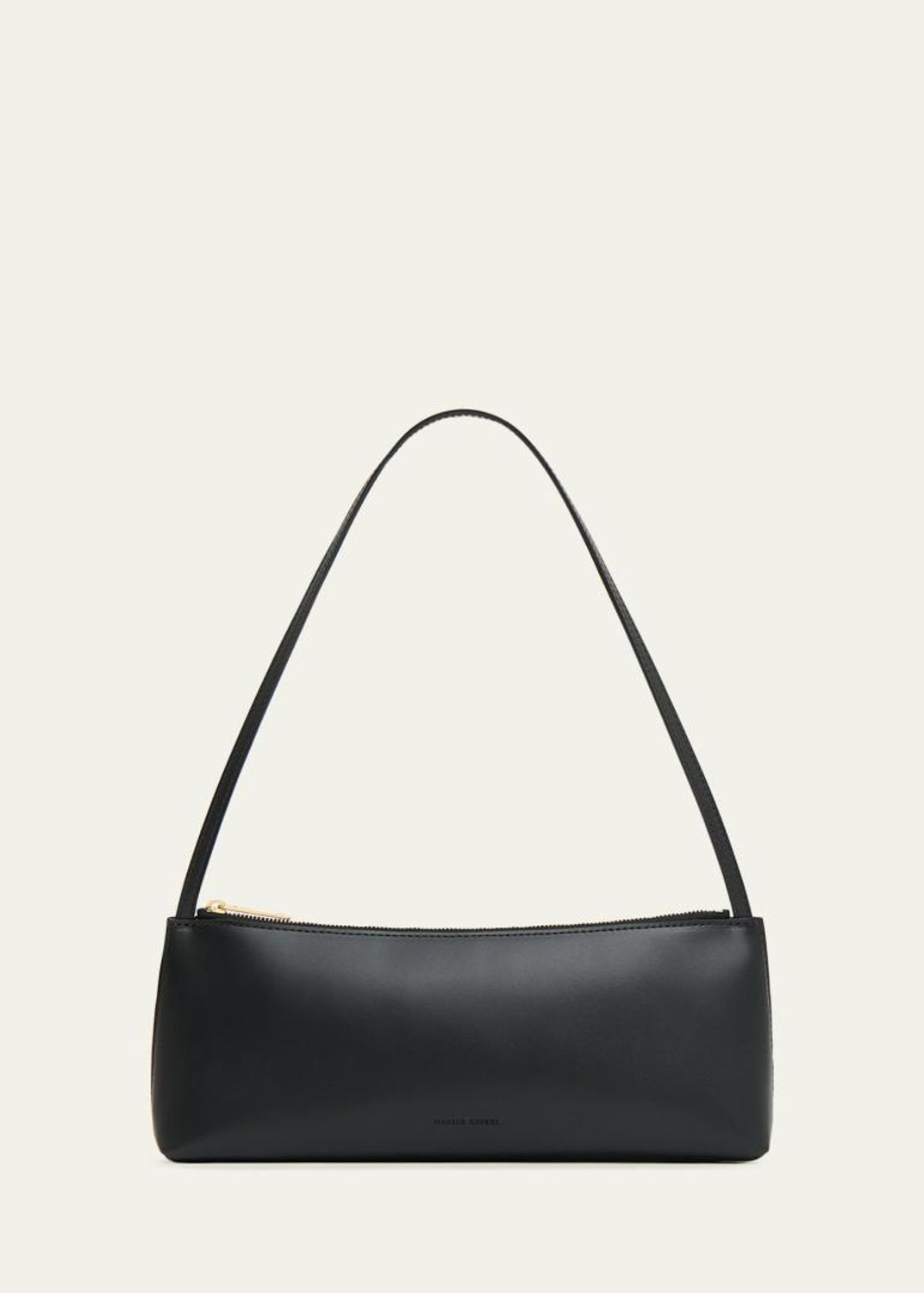 Mansur Gavriel Gaia Zip Leather Shoulder Bag - Bergdorf Goodman