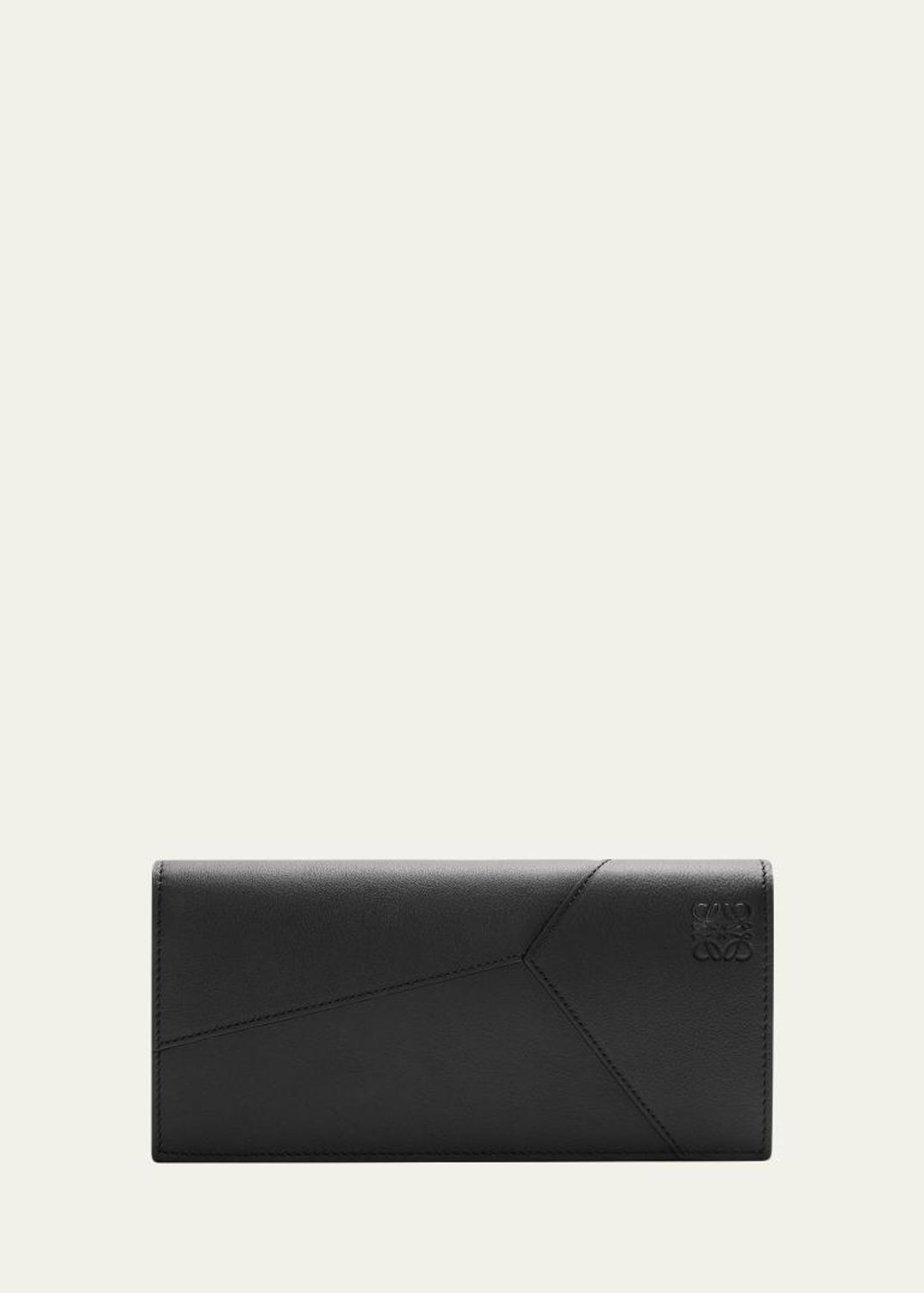 小物 LOEWE Anagram Leather Bifold Long Wallet LOEWE Men's Anagram Bifold Leather Wallet - Bergdorf Goodman