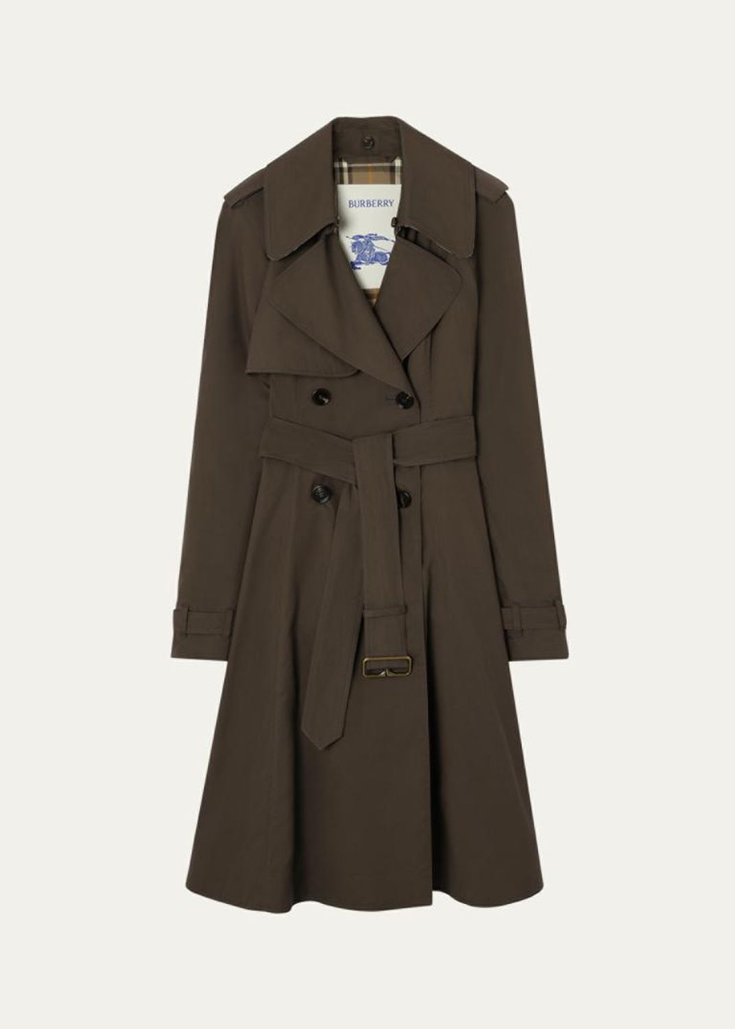 Burberry Hampshire Reversible Hooded Wrap Coat - Bergdorf Goodman