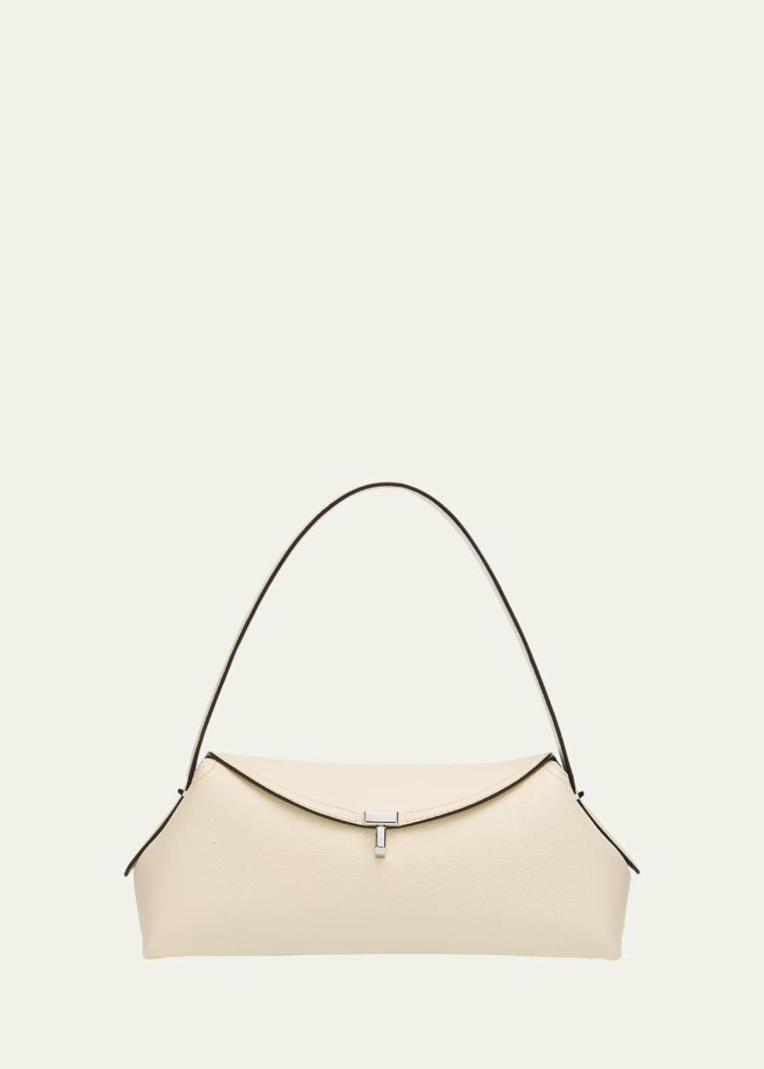 Toteme Box Croc-Embossed Leather Top-Handle Bag - Bergdorf Goodman