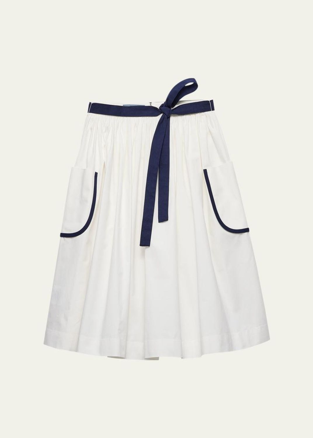 Prada Polka-Dot Silk Midi Slip Skirt - Bergdorf Goodman