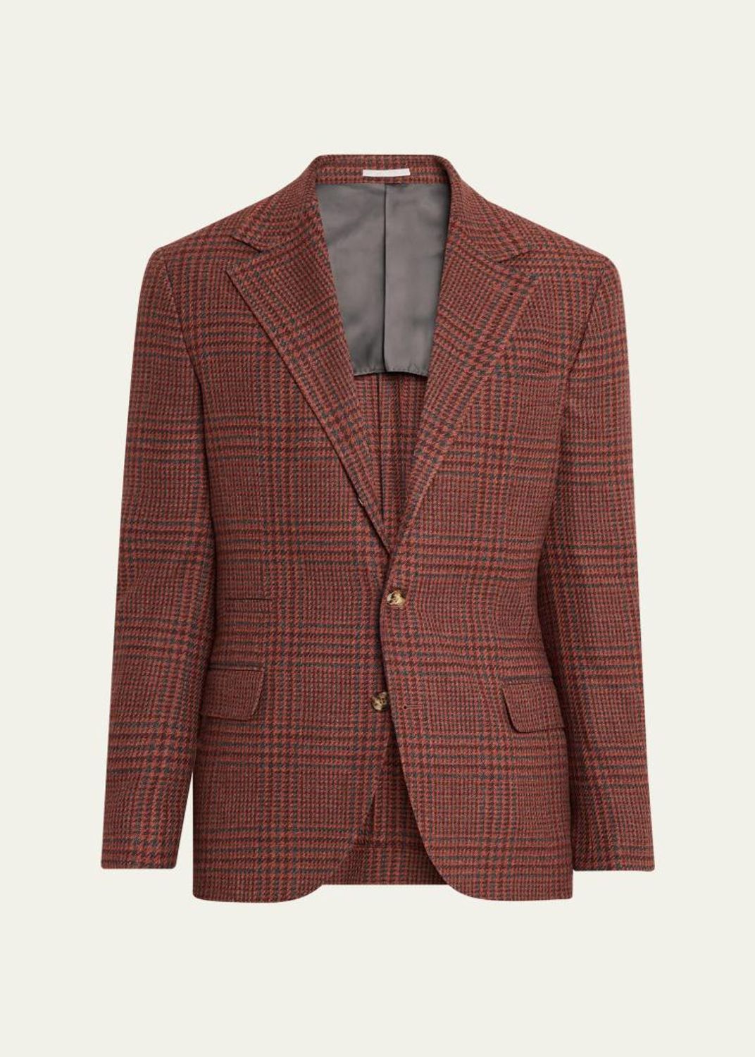 Brunello Cucinelli Men's Super 150s Lightweight Wool and Silk