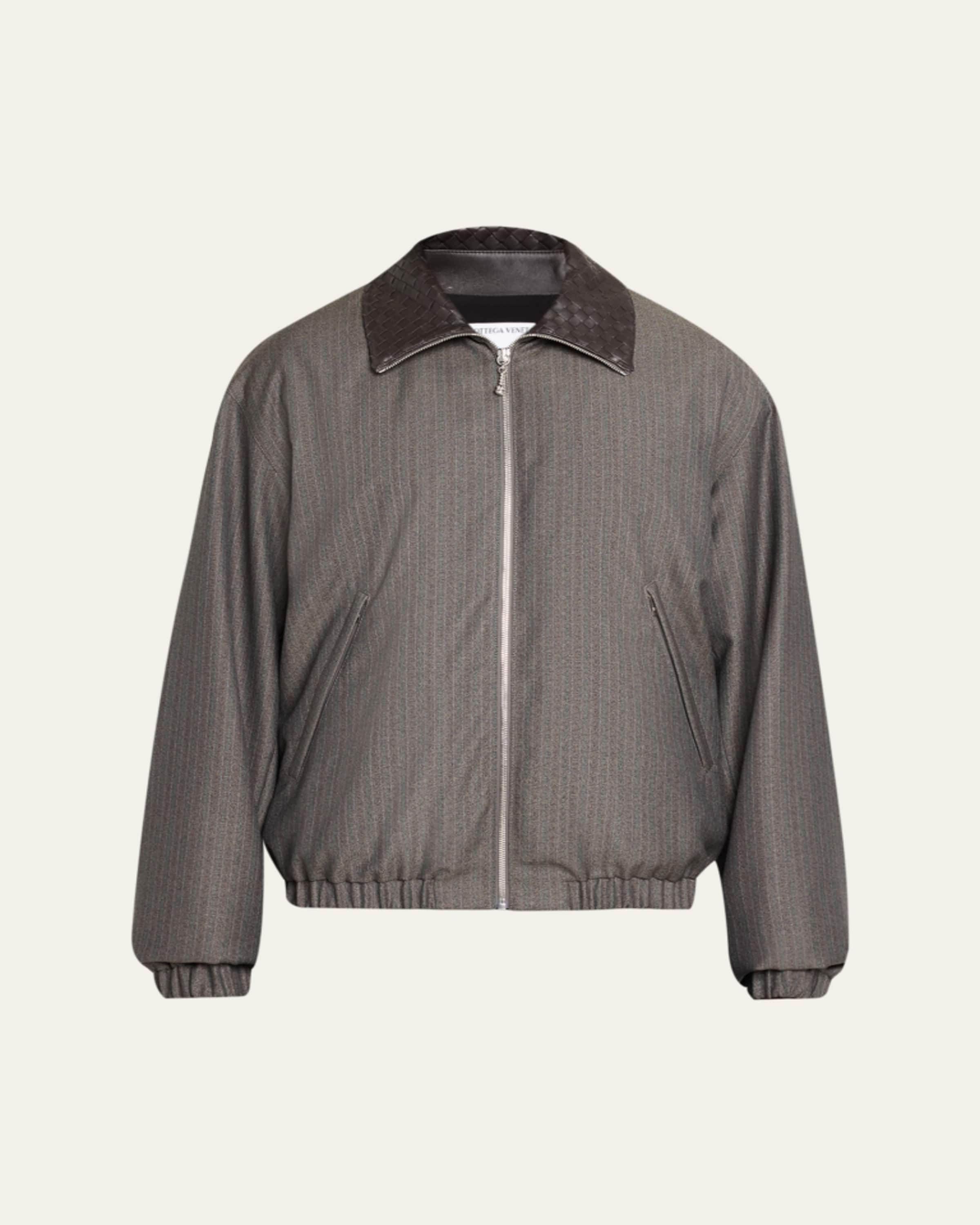 Helmut Lang Men's Hooded Astro Bomber Jacket - Bergdorf Goodman