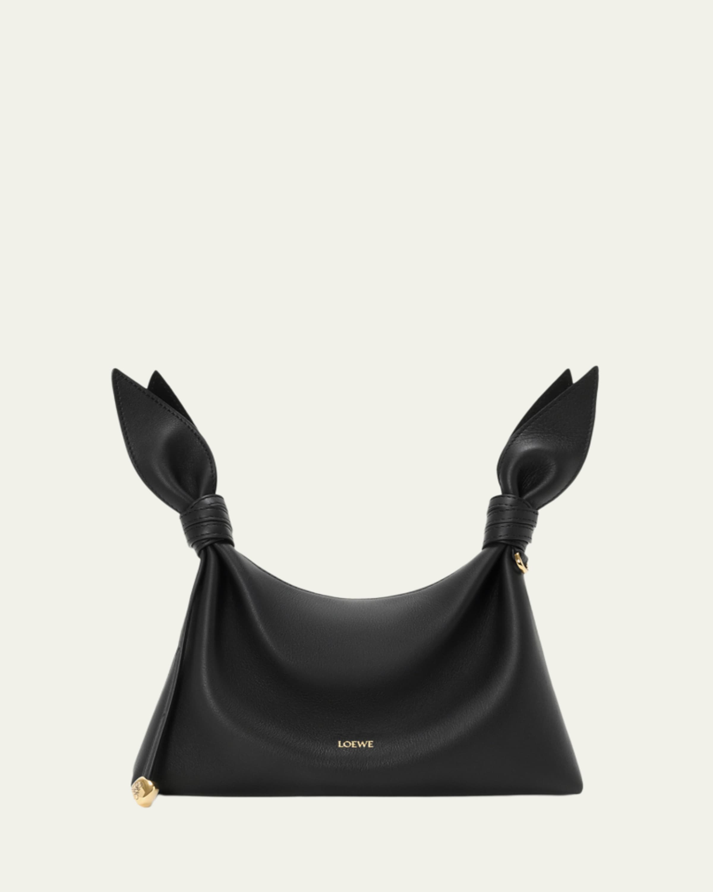 Loewe Scarf Medium Knotted Leather Shoulder Bag - Bergdorf Goodman