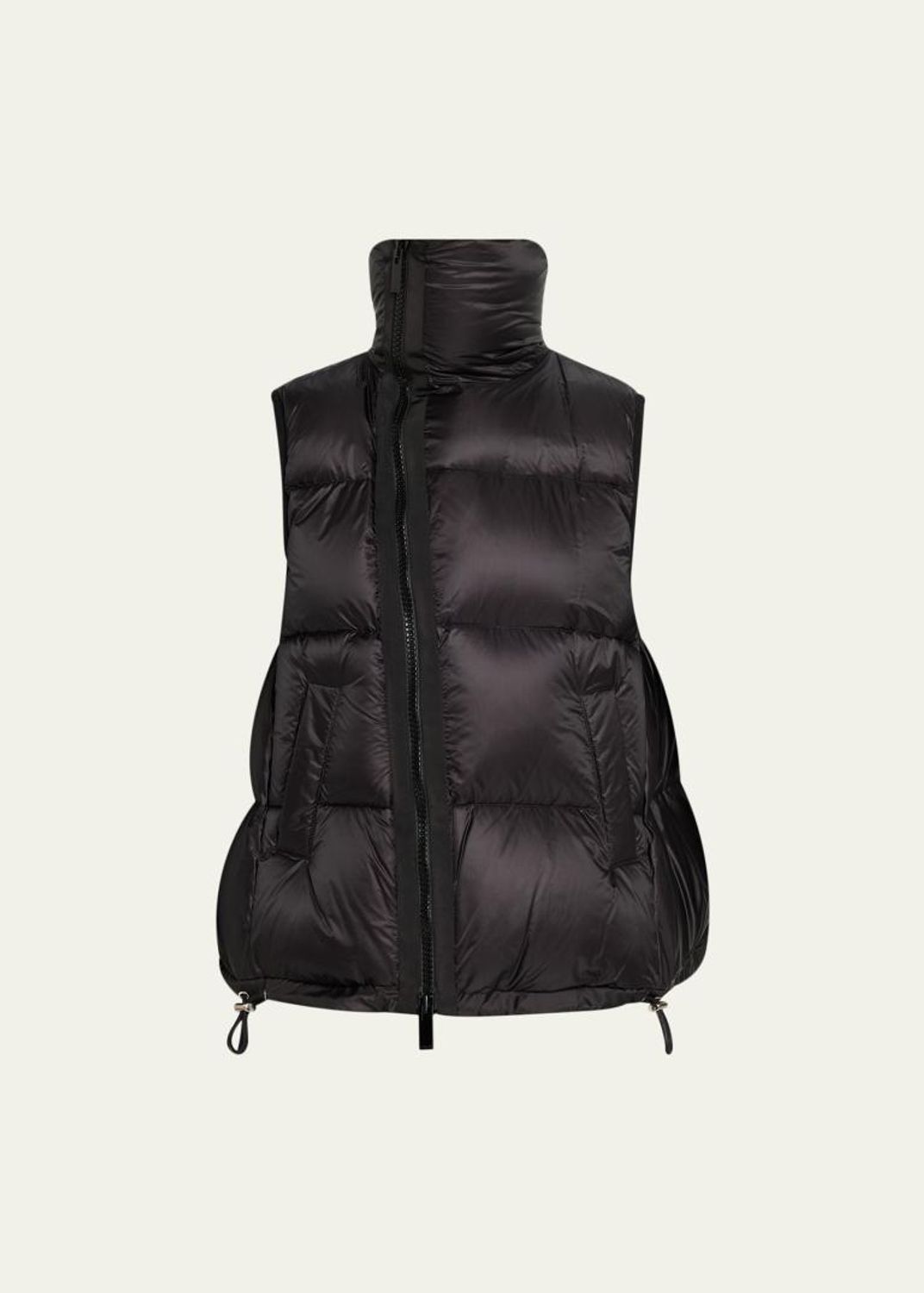 sacai Sponge Sweat x Nylon Twill Hoodie - Bergdorf Goodman