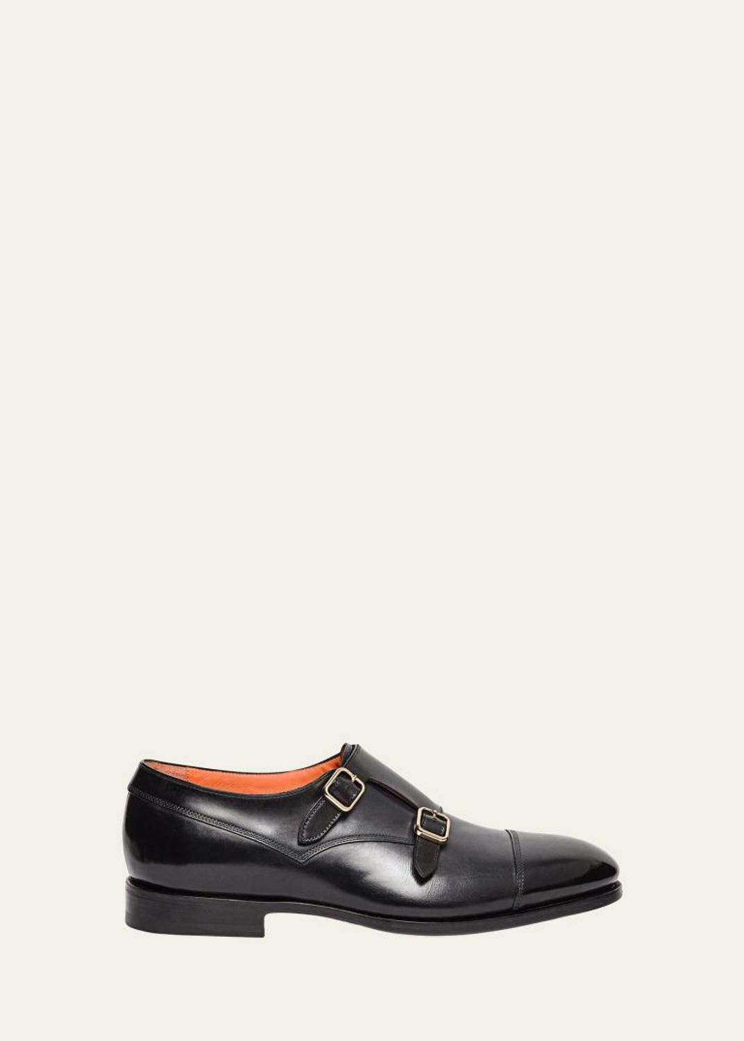 Santoni Men's Ikangia Leather Penny Loafers - Bergdorf Goodman
