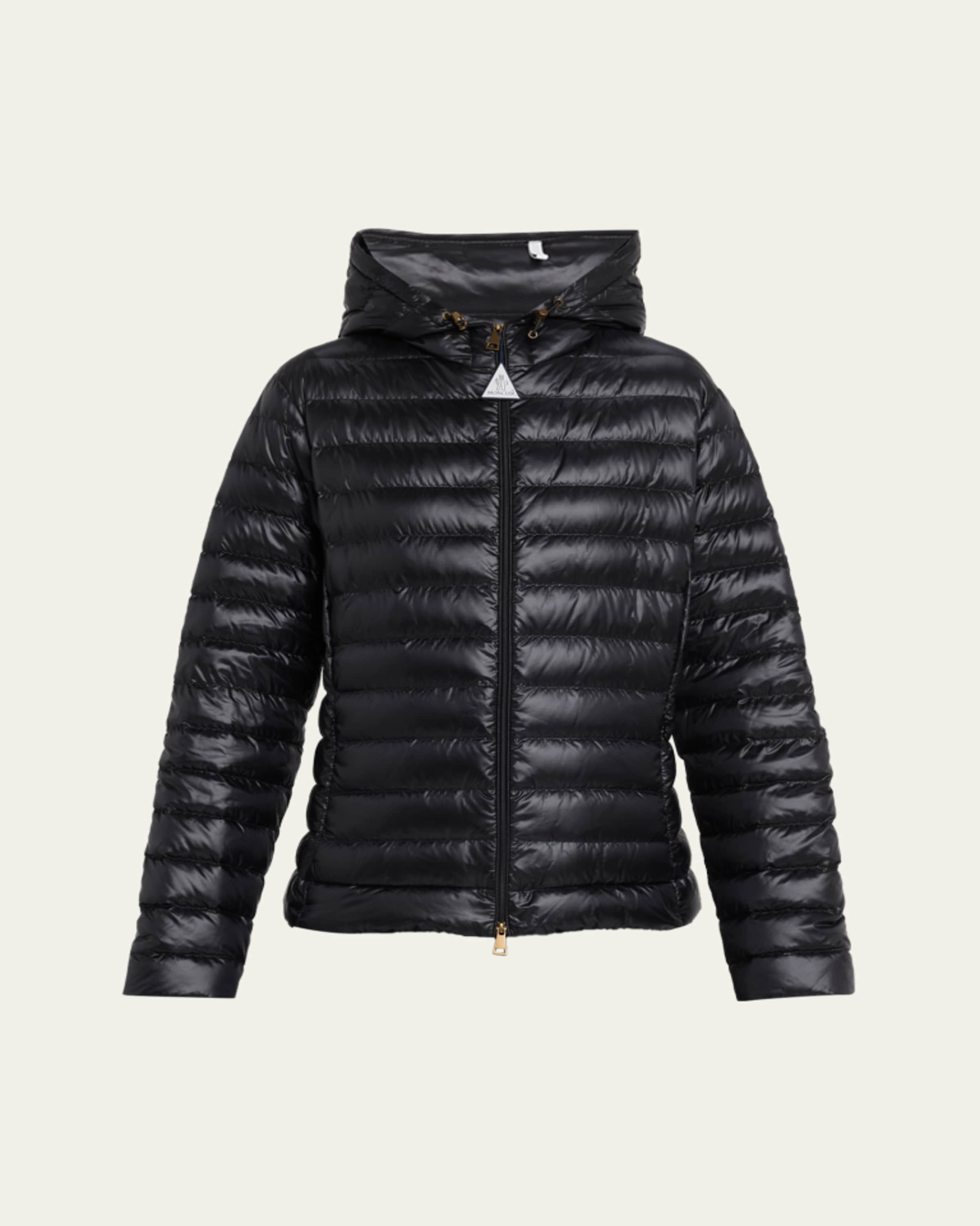 Moncler Raies Hooded Short Down Jacket - Bergdorf Goodman