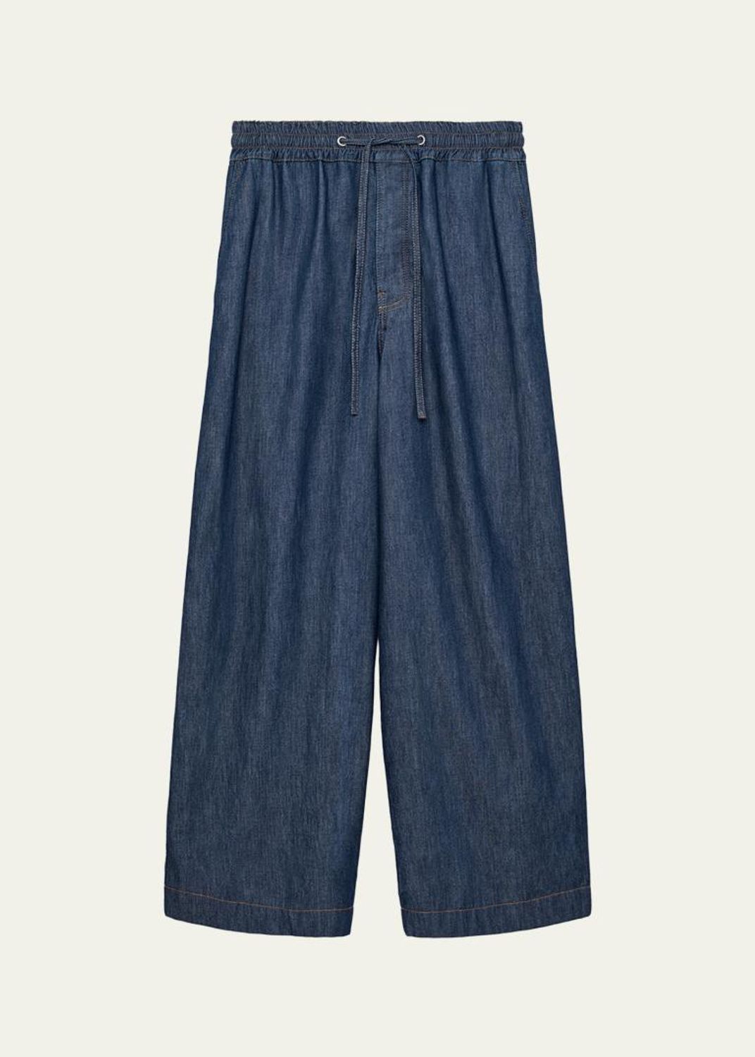 LOEWE Men's Anagram Denim Baggy-Fit Jeans - Bergdorf Goodman
