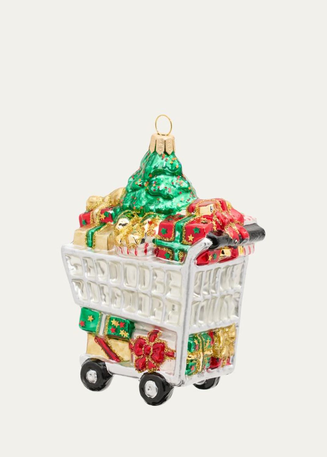 Impuls Glass NYC Bus Ornament - Bergdorf Goodman