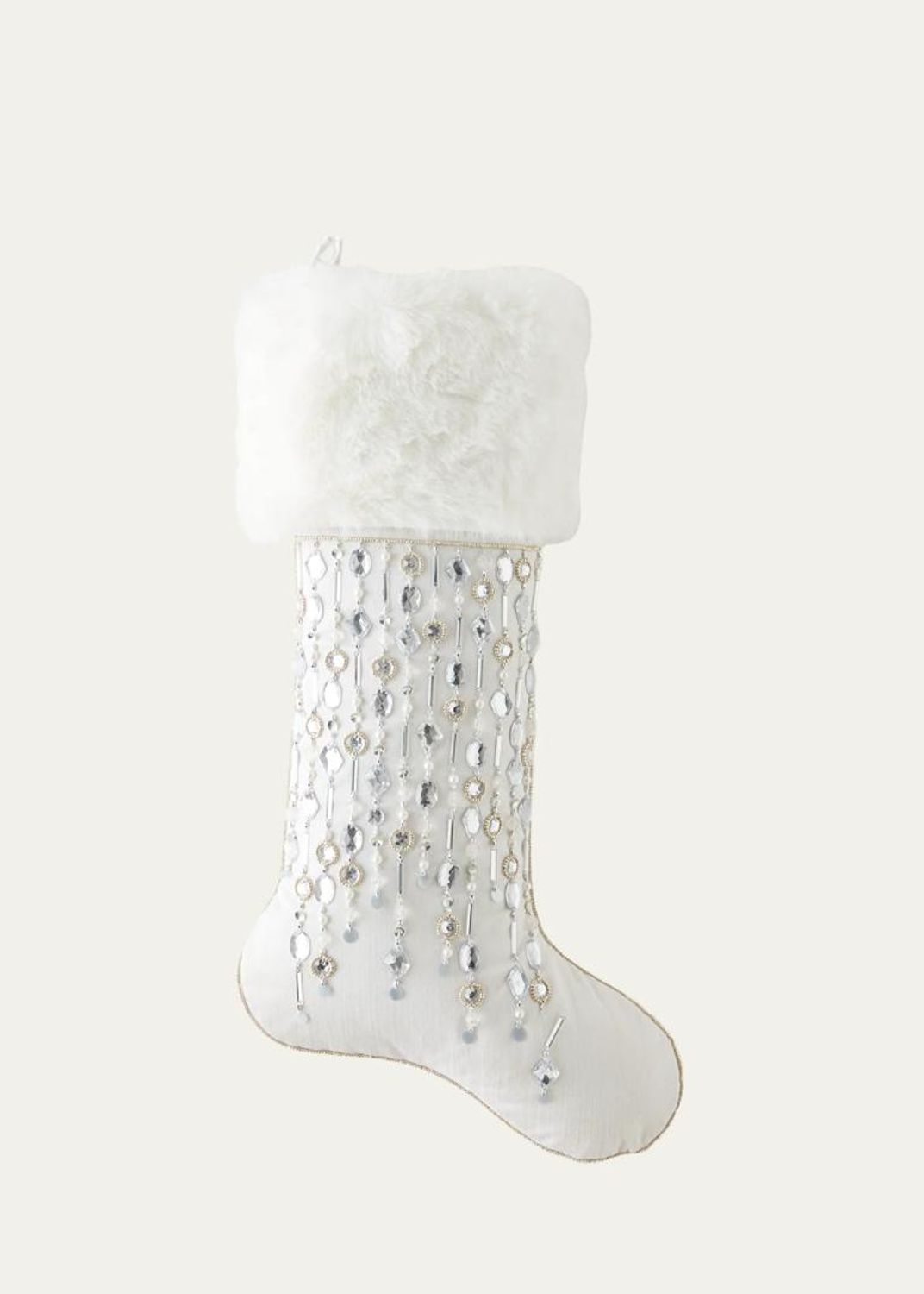 Kim Seybert Snow Globe Waltz Stocking - Bergdorf Goodman