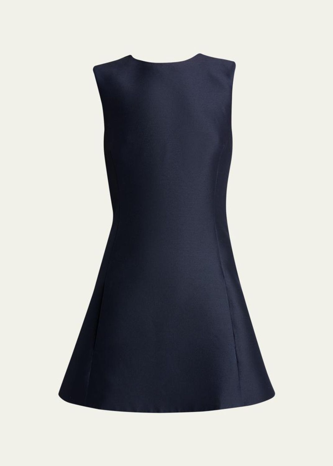 Balenciaga Square-Neck High-Low Mini Babydoll Dress - Bergdorf Goodman