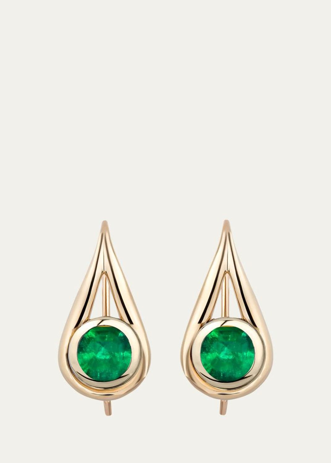 Mason and Books 14K Lasso Drop Earrings with Diamonds - Bergdorf Goodman