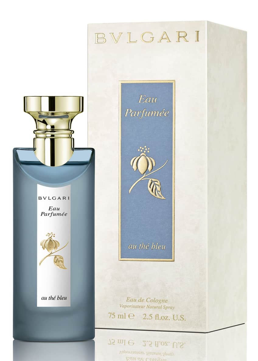 BVLGARI Eau Parfumée Au Thé Bleu Eau de Cologne, 5 oz. and