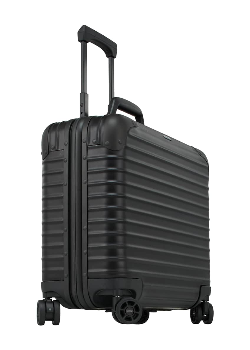 Rimowa Topas Stealth Luggage Locks Handles on Left Side