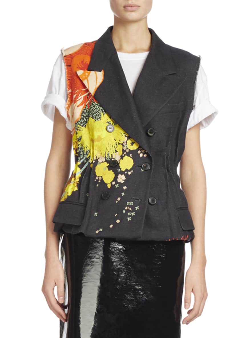 Dries Van Noten Vest, Tee & Skirt & Matching Items - Bergdorf Goodman