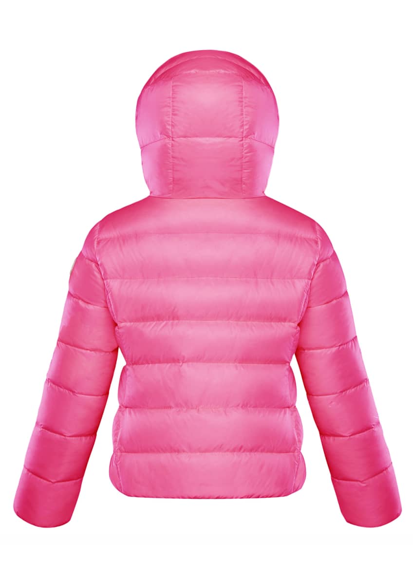 Moncler Chevril Hooded Puffer Coat, Size 8-14 Image 2 of 2