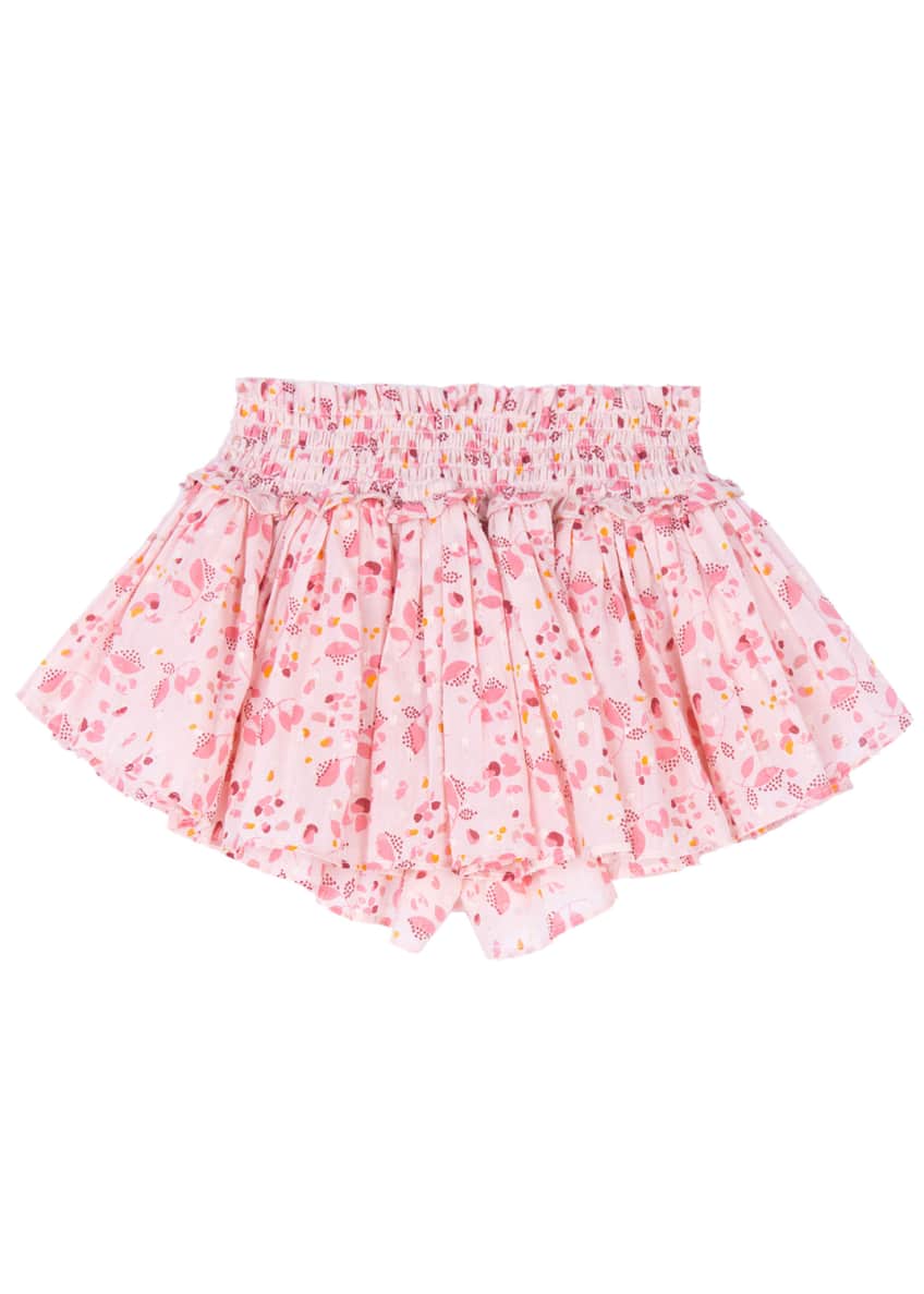Velveteen Eloise Floral Print Gathered Skort, Size 4-6 and Matching ...