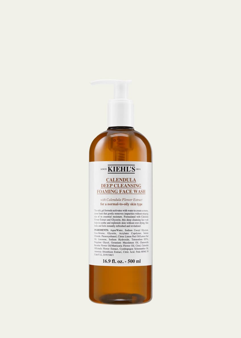 Kiehl's Since 1851 Calendula Deep Cleansing Foaming Face Wash, 16.9 oz. Image 1 of 5