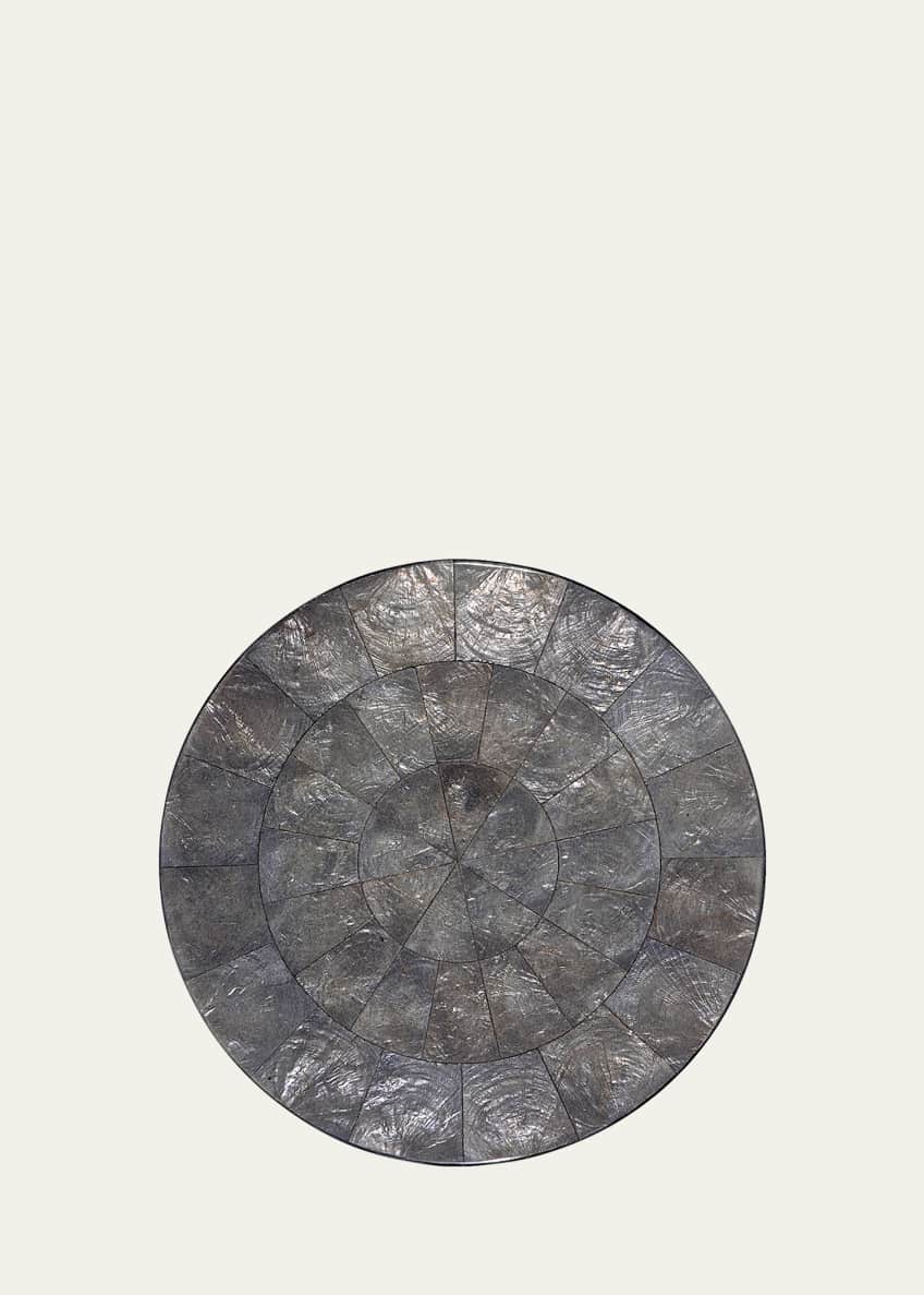 Kim Seybert Gray Capiz Placemat
